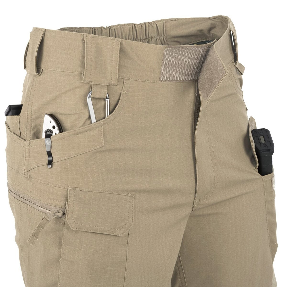 Shorts PoliCotton Rip-Stop uts 6'' Helikon - Khaki 