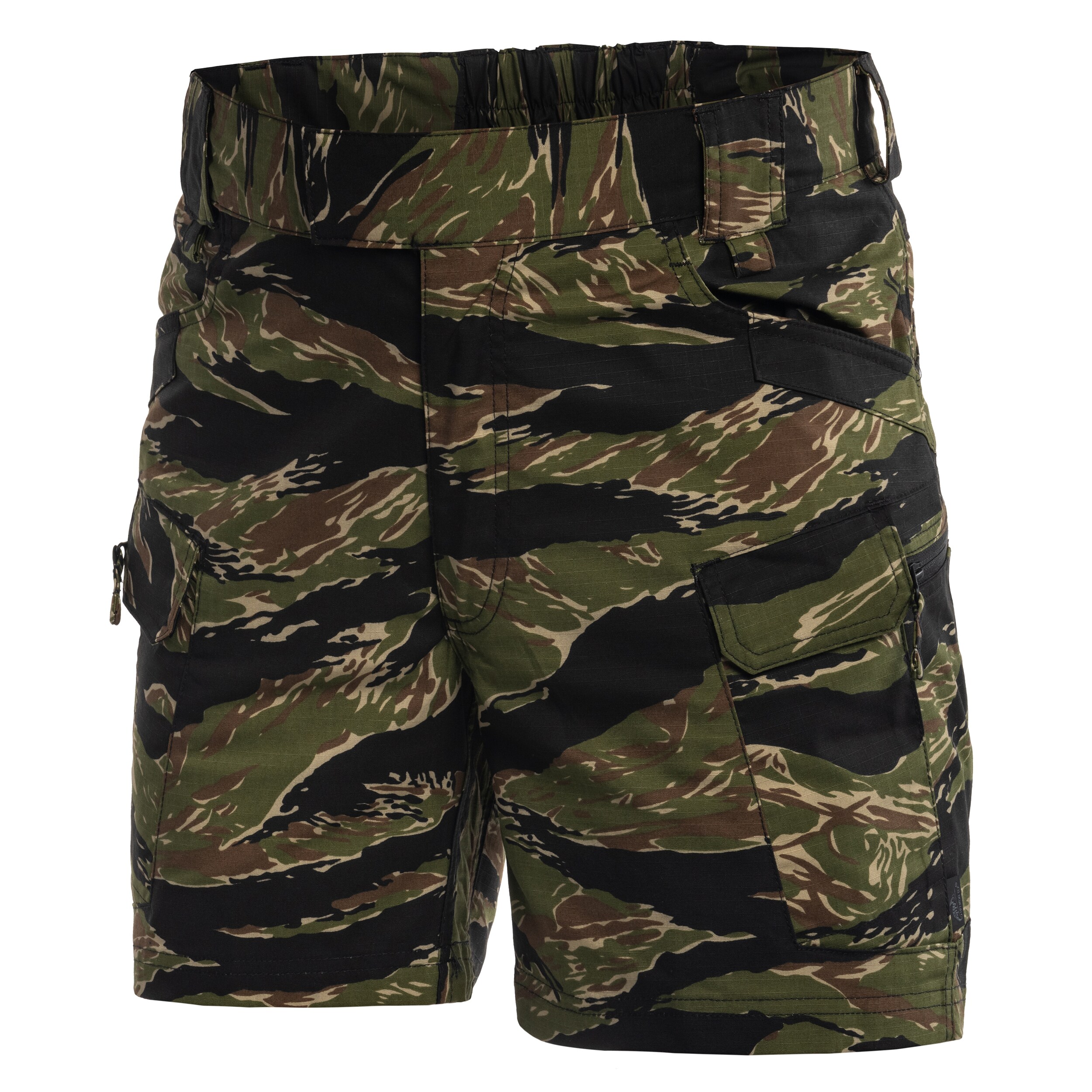 Shorts UTS PolyCotton Stretch Rip-Stop 6'' Helikon - Tiger Stripe 