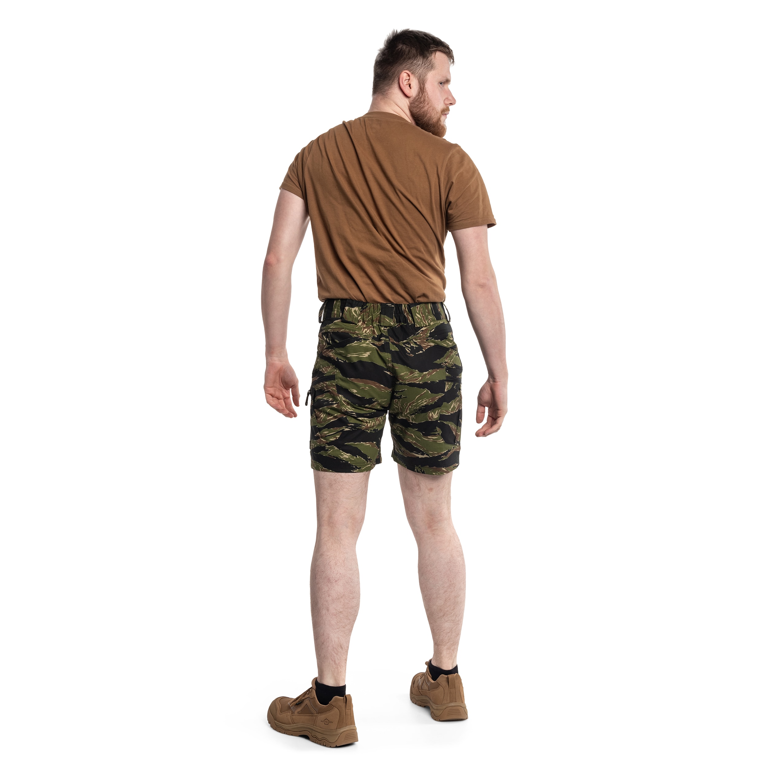 Shorts UTS PolyCotton Stretch Rip-Stop 6'' Helikon - Tiger Stripe 