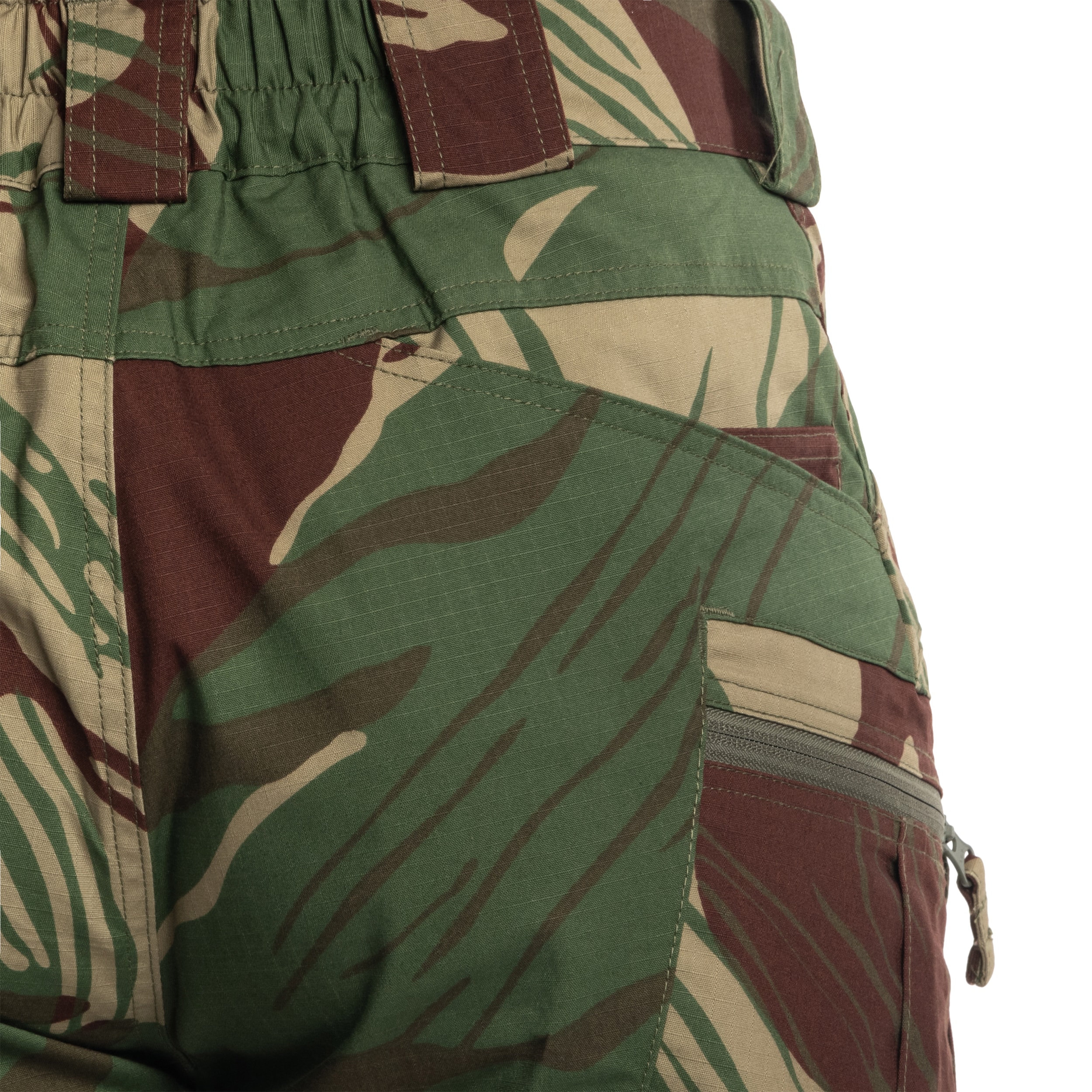 Shorts UTS PolyCotton Stretch Rip-Stop 6'' Helikon - Rhodesian Camo 