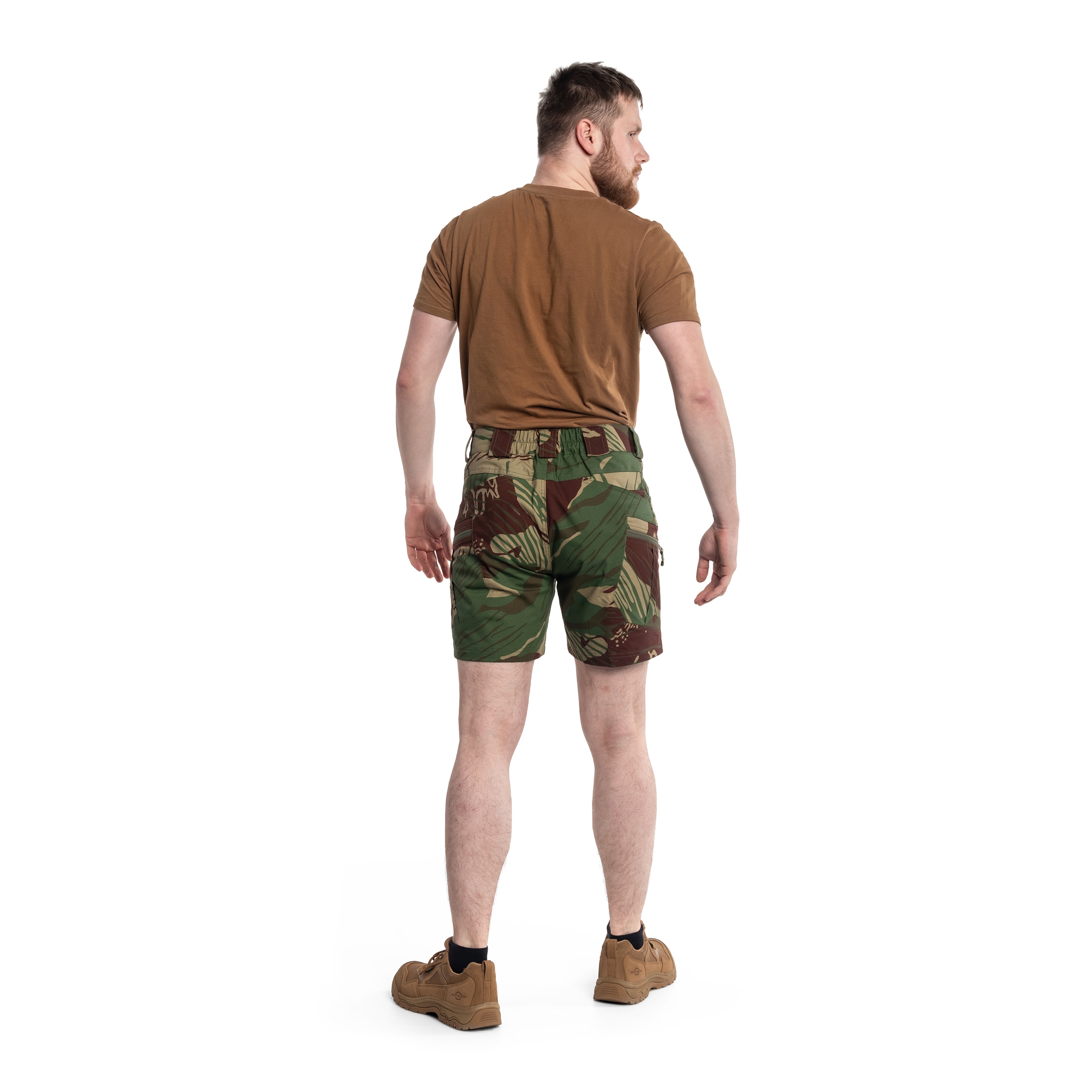 Shorts UTS PolyCotton Stretch Rip-Stop 6'' Helikon - Rhodesian Camo 