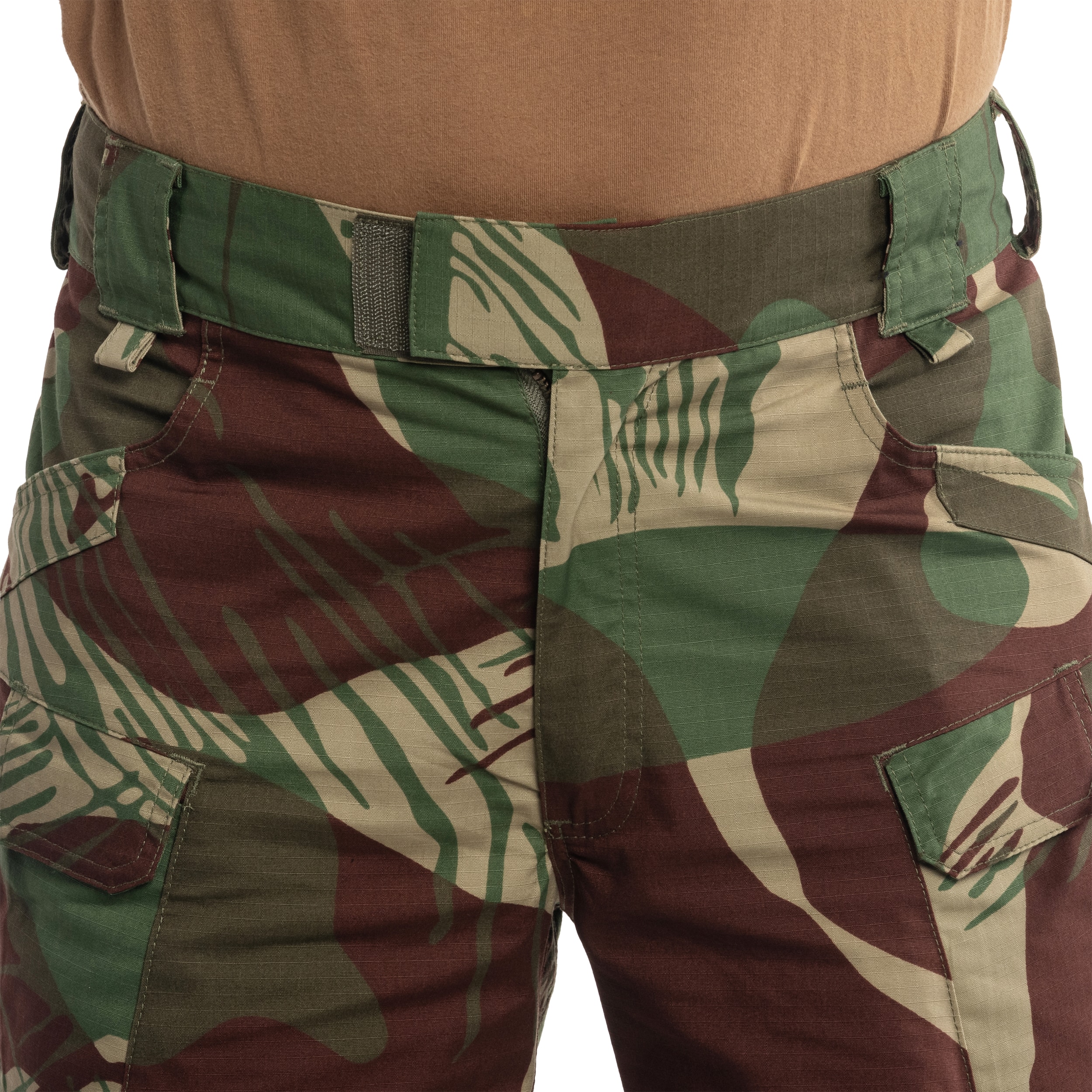 Shorts UTS PolyCotton Stretch Rip-Stop 6'' Helikon - Rhodesian Camo 