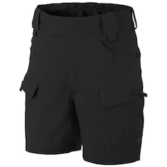 Shorts PoliCotton Rip-Stop UTS 6'' Helikon - Black