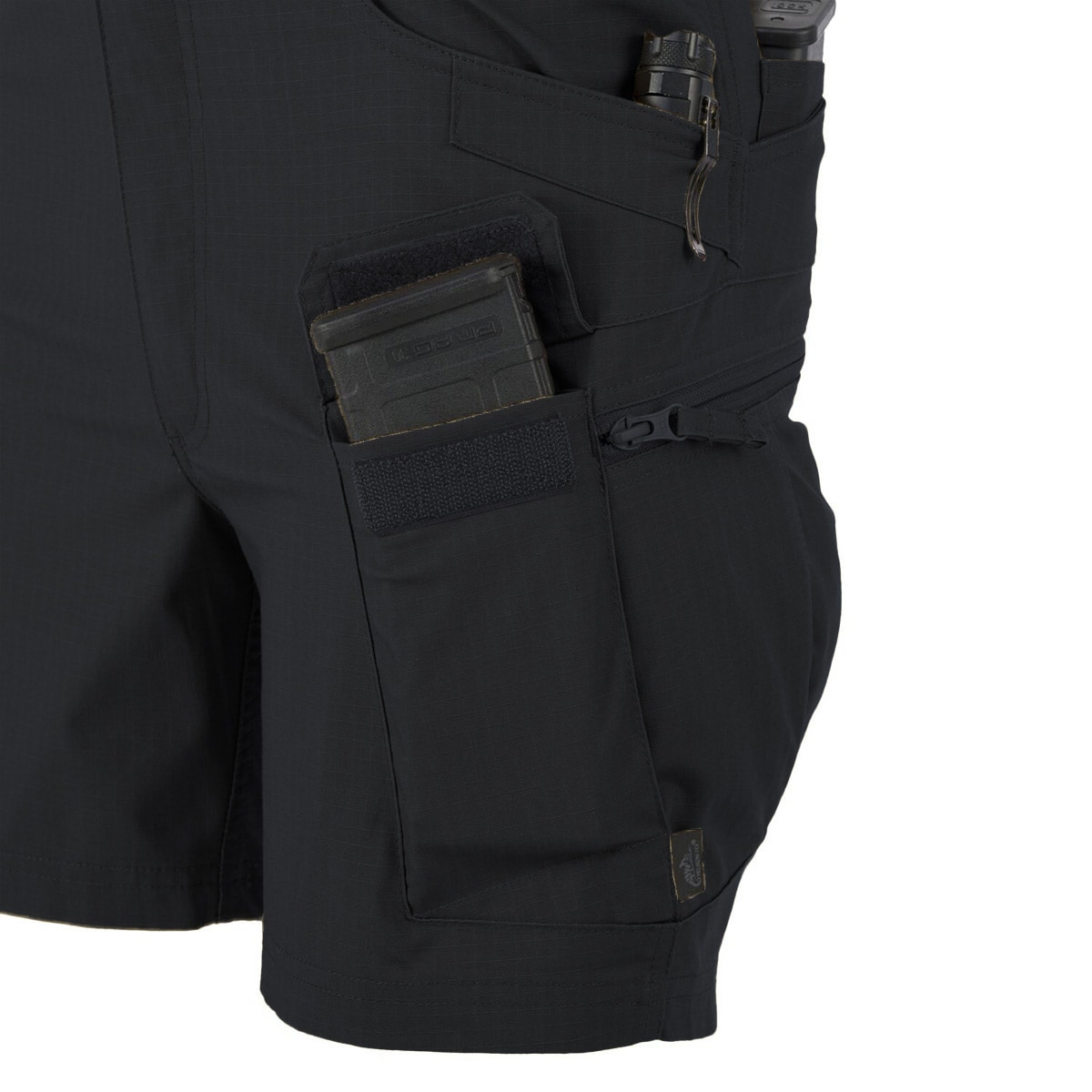 Shorts PoliCotton Rip-Stop UTS 6'' Helikon - Black 