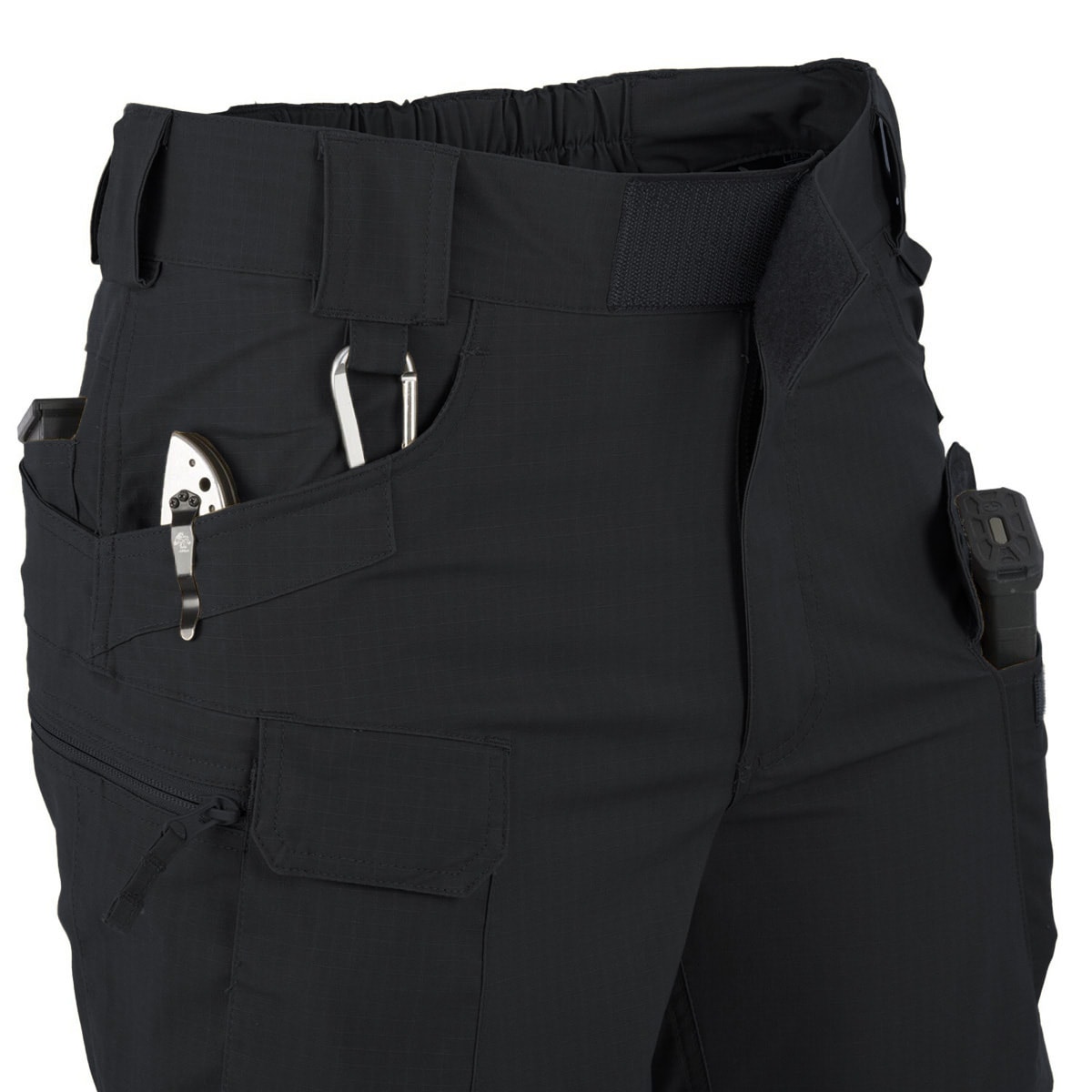 Shorts PoliCotton Rip-Stop UTS 6'' Helikon - Black 