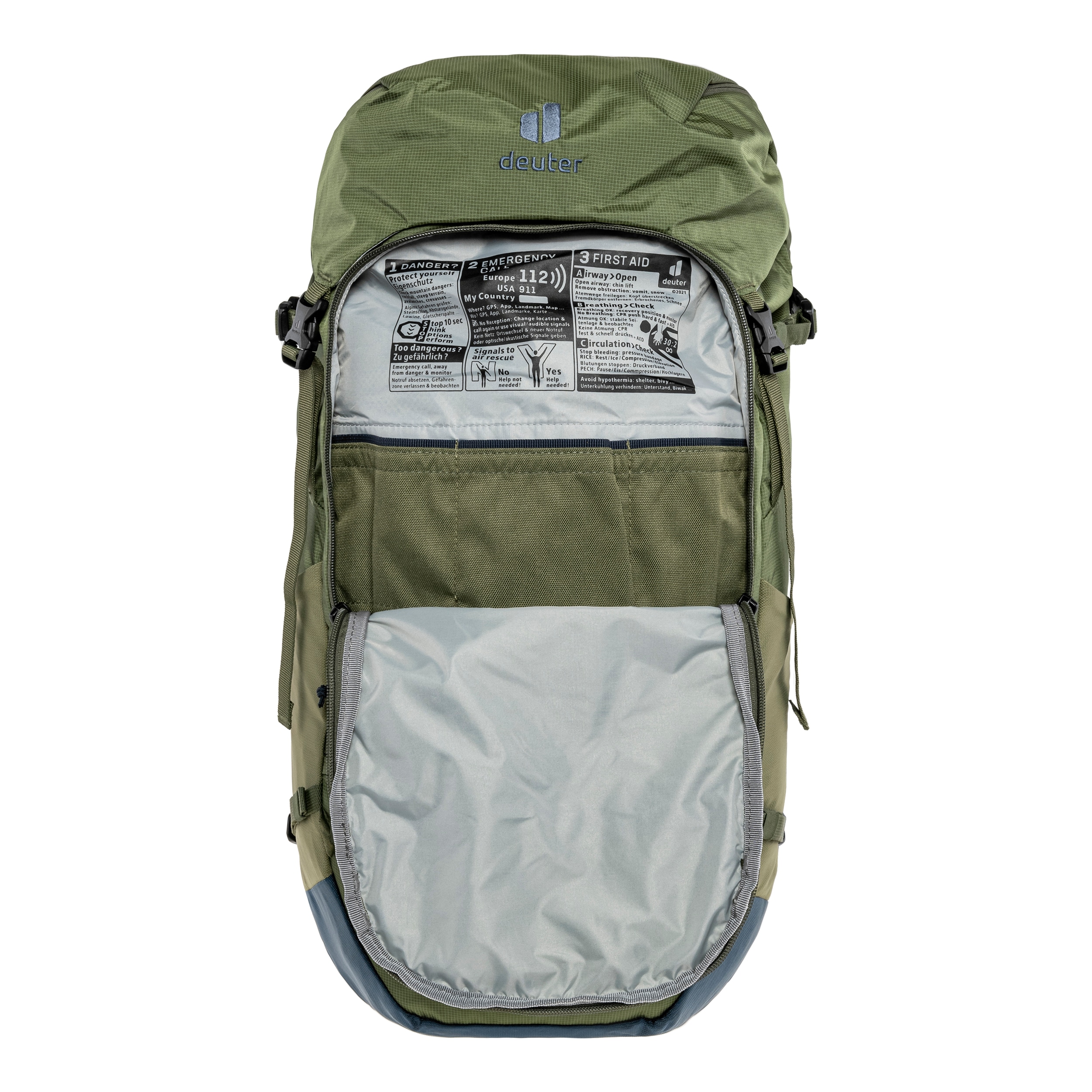 Sac à dos Rise 34+8 L Deuter - Green