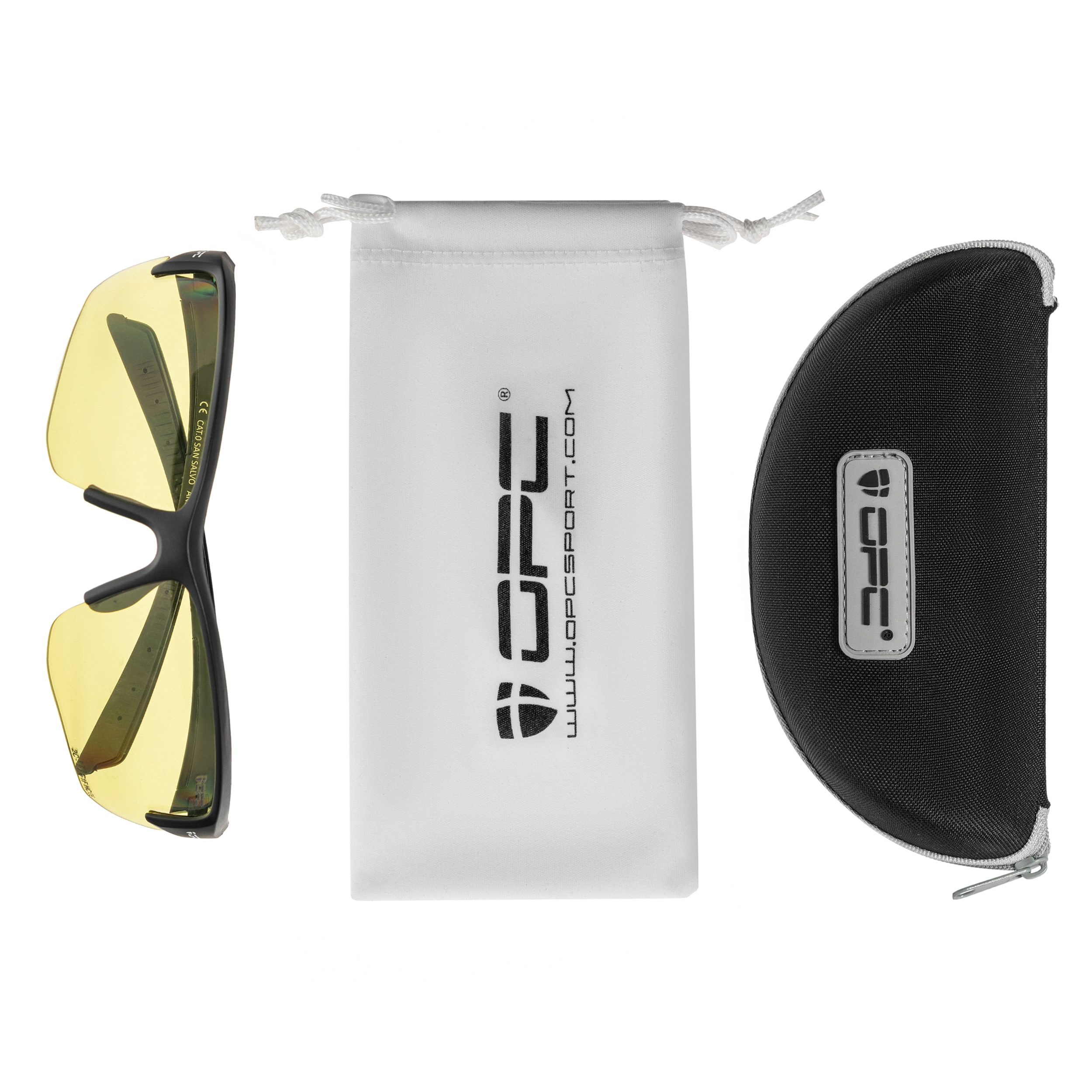 Lunettes de protection tactique San Salvo OPC Tactical - Matt Black/Ultra Light Yellow