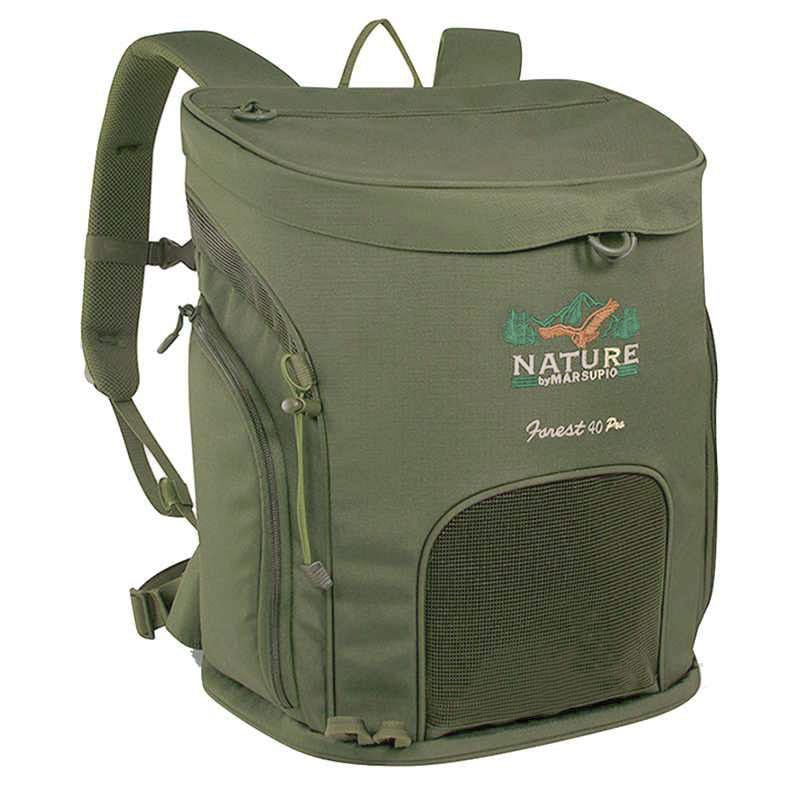 Sac à dos à champignons Forest 40 PRO 40 L Nature by Marsupio - Olive