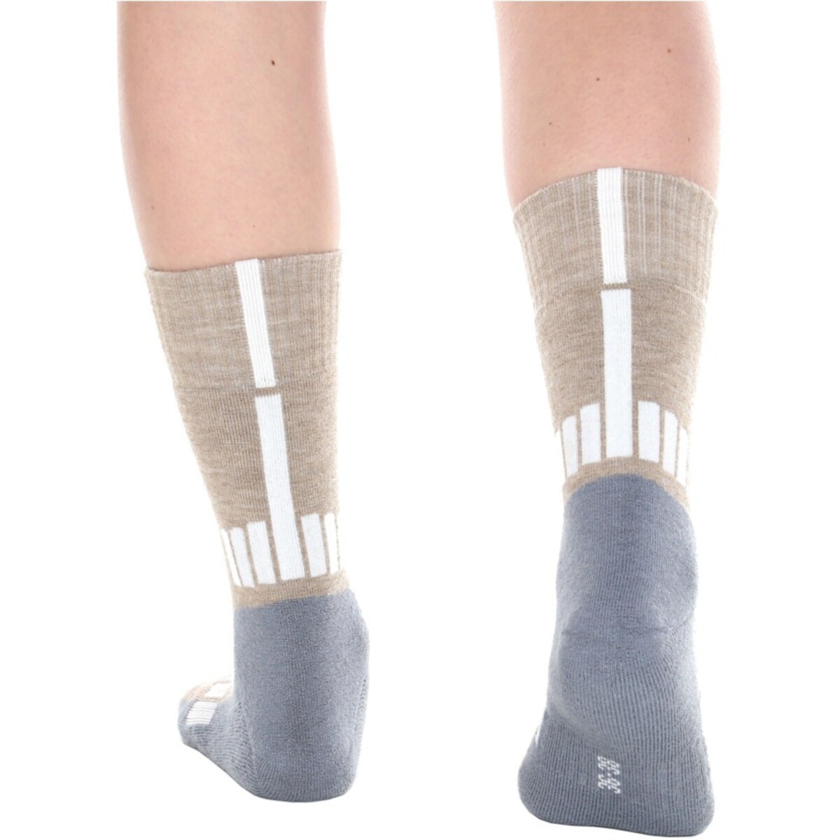 Chaussettes pour femmes Trekking Light Brubeck - Brown/Grey