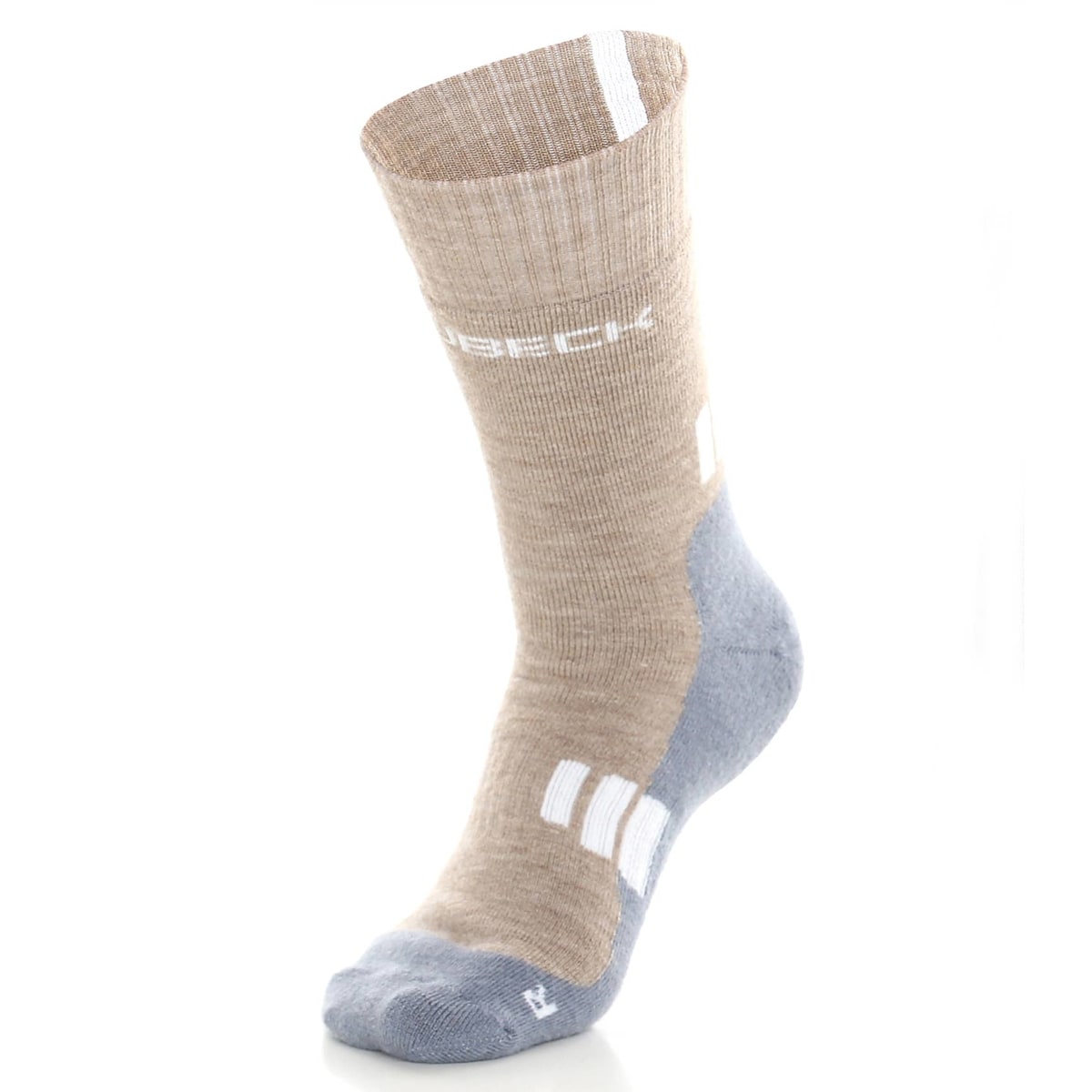 Chaussettes pour femmes Trekking Light Brubeck - Brown/Grey