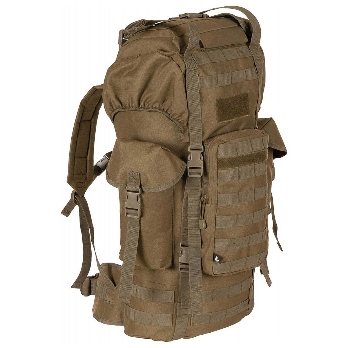 Sac à dos BW Combat MOLLE 65 L MFH - Coyote