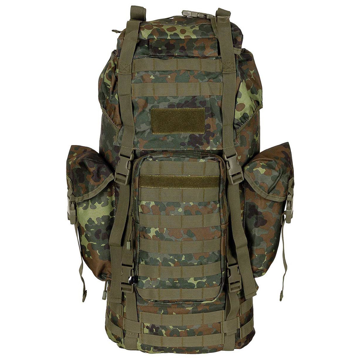 Sac à dos BW Combat MOLLE 65 L MFH - Flecktarn