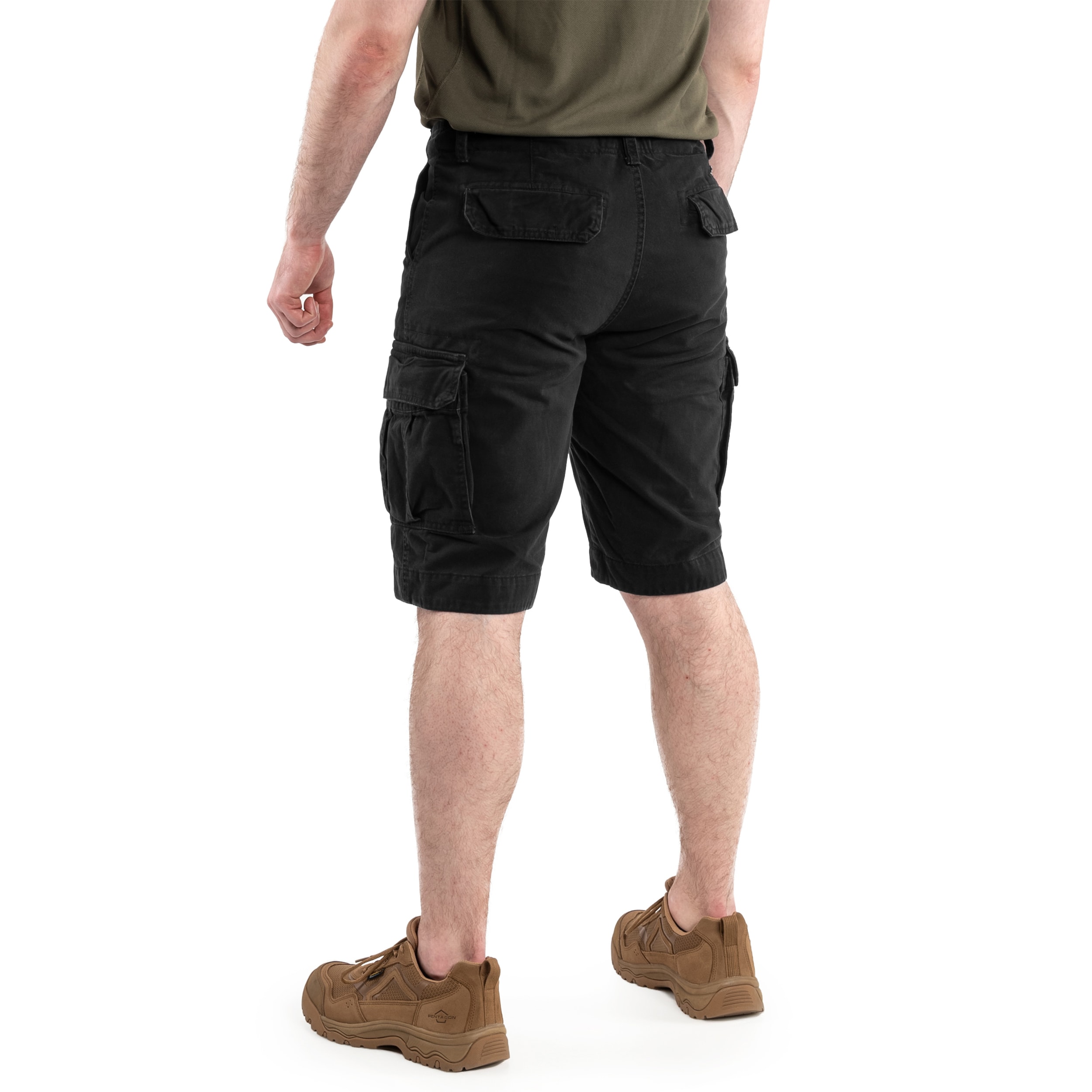 Short Vintage Prewash Mil-Tec - Black