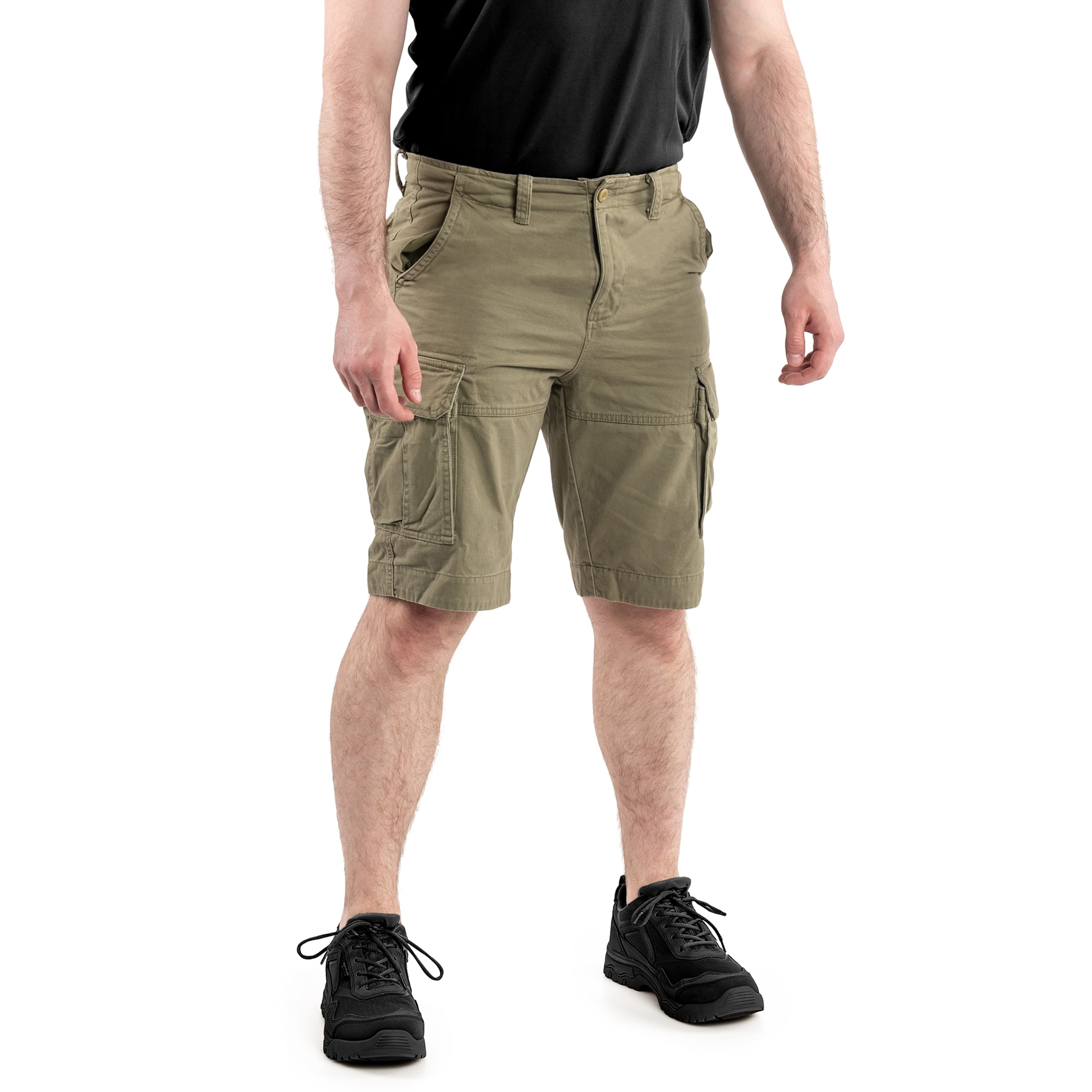 Short Vintage Prewash Mil-Tec - OD Green