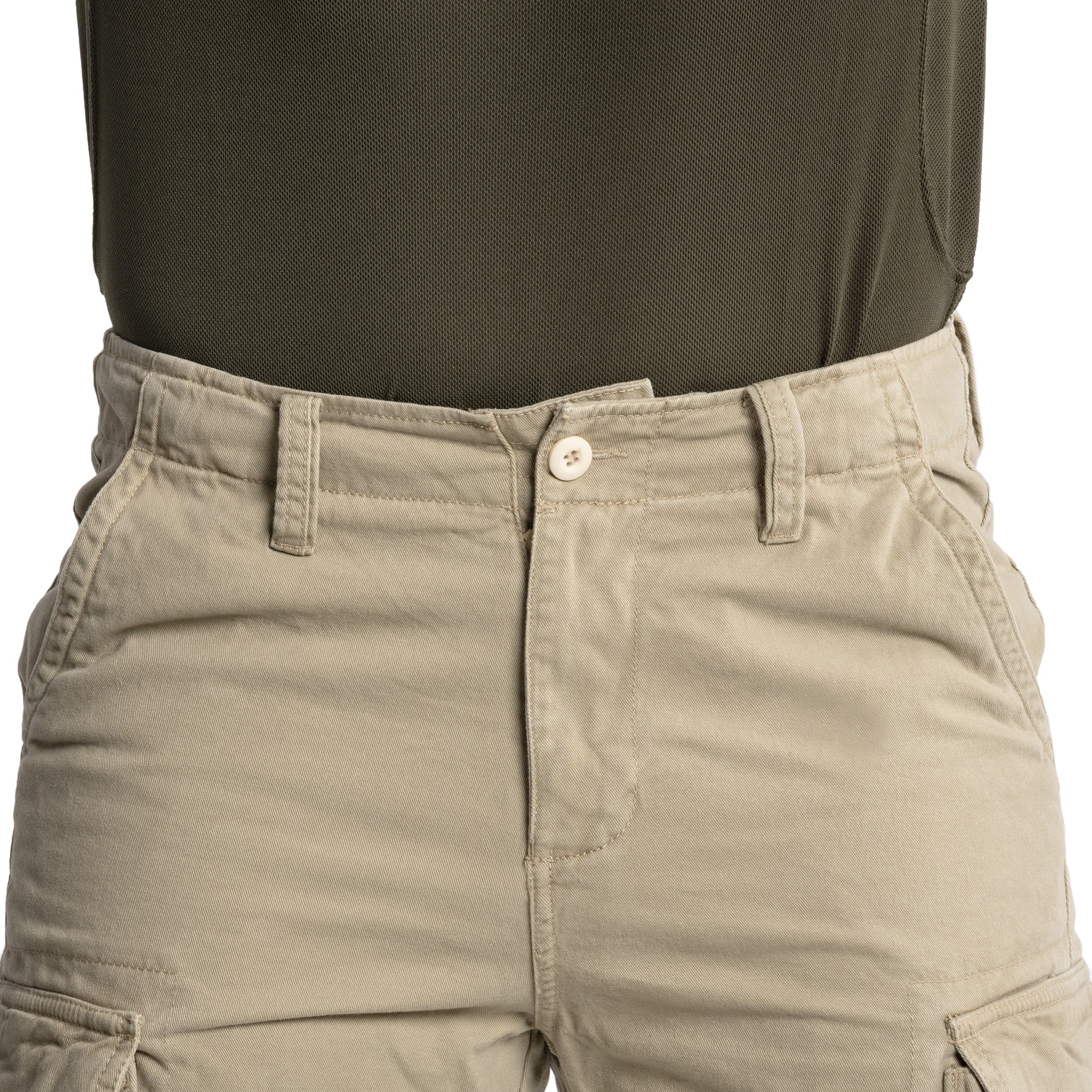 Short Vintage Prewash Mil-Tec - Khaki