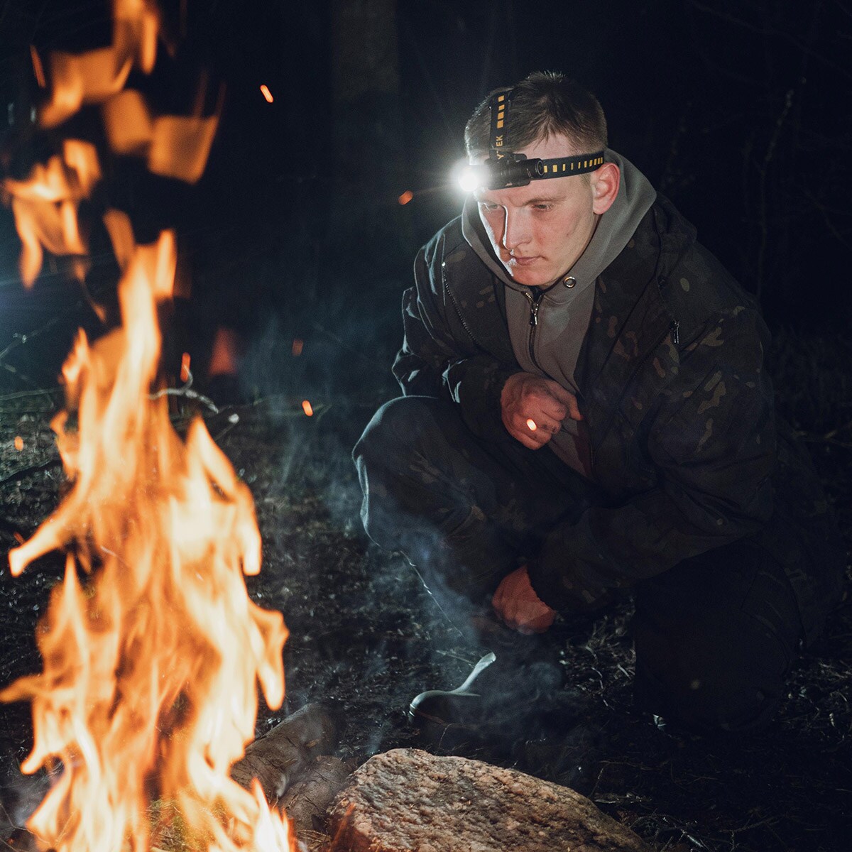 Lampe frontale et à angle Wizard C2 Pro Nichia Magnet USB W - 1600 lumens Armytek