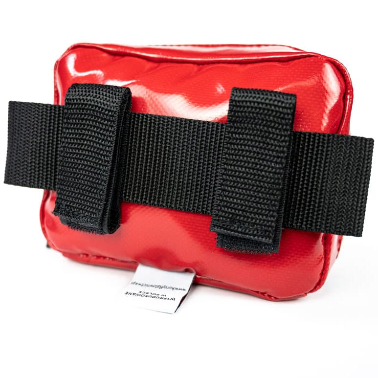 Trousse de premiers secours pour vélo avec équipement type 250 - imperméable Medaid - Red