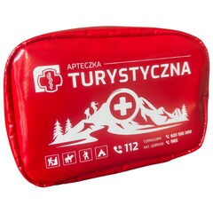 Trousse de premiers secours avec équipement type 350 - imperméable Medaid - Red