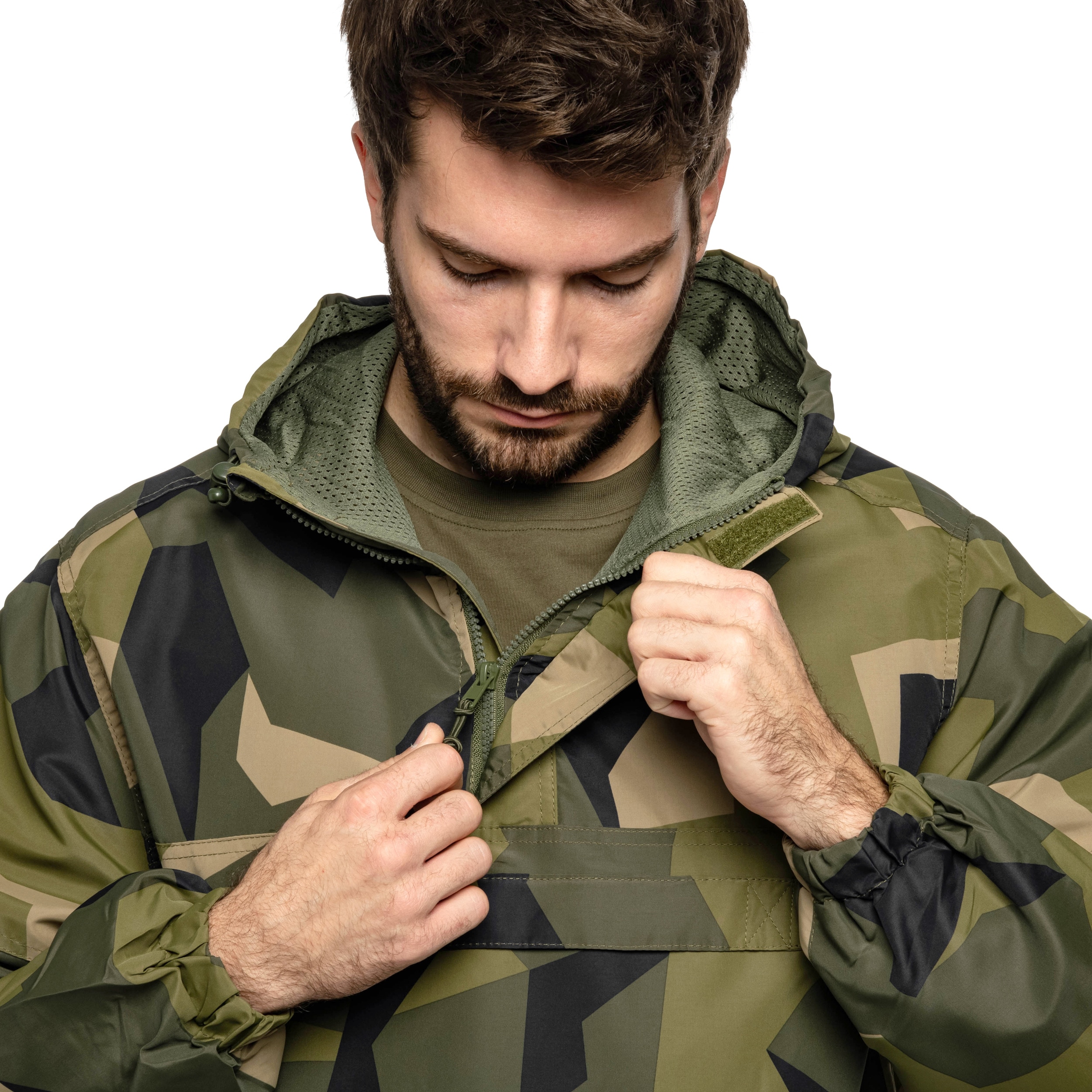 Veste Summer Windbreaker Brandit - Swedish Camo M90