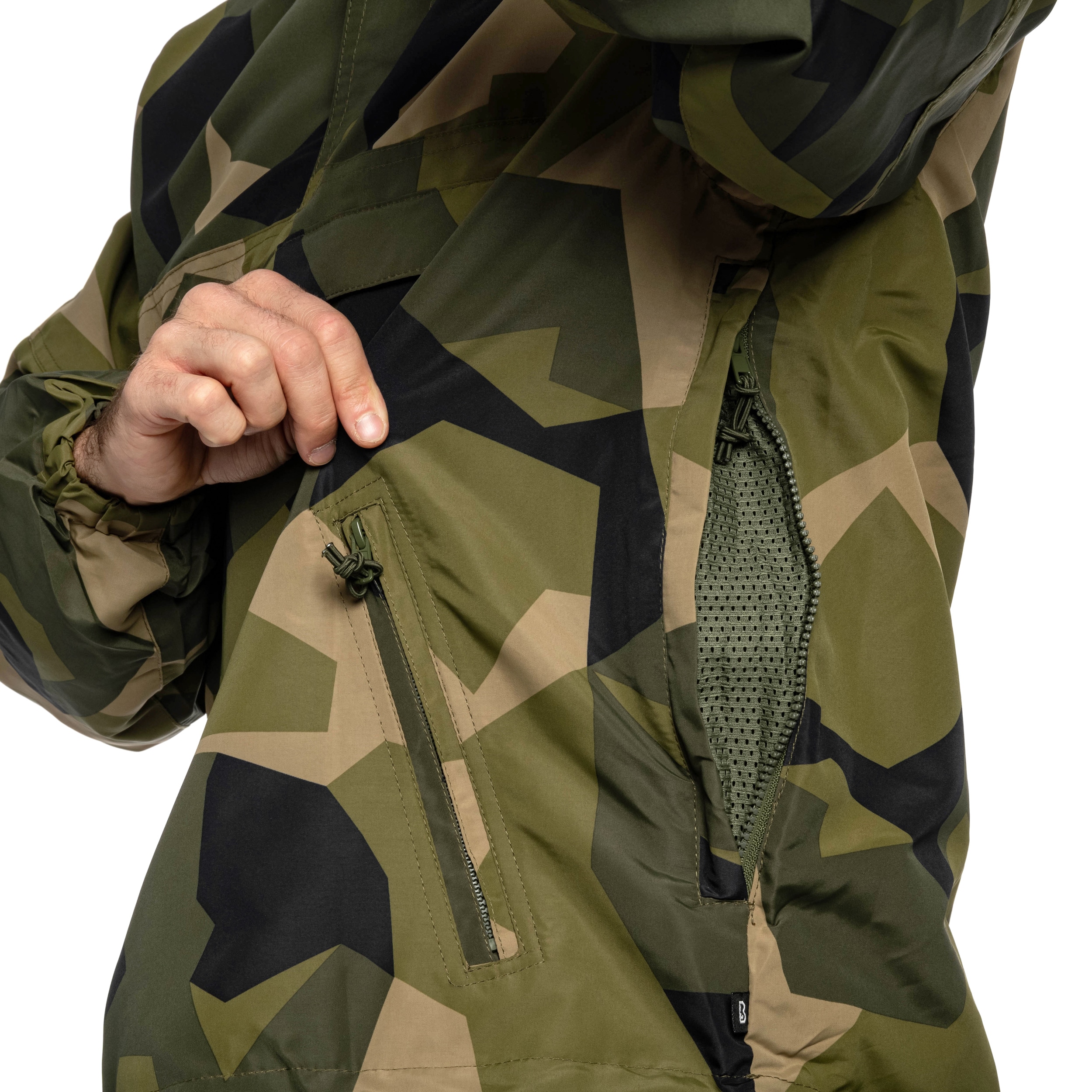 Veste Summer Windbreaker Brandit - Swedish Camo M90