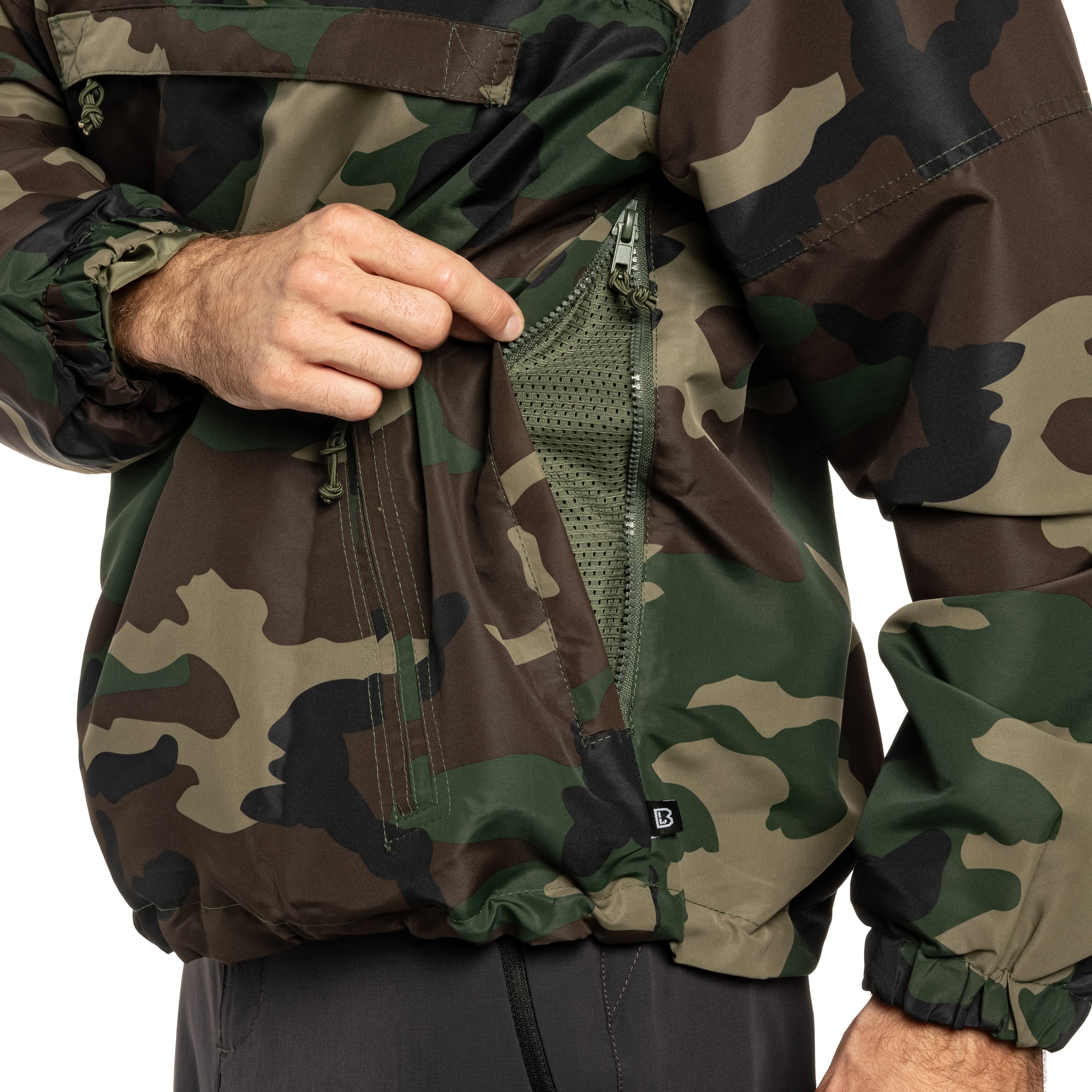 Veste Summer Windbreaker Brandit - Woodland