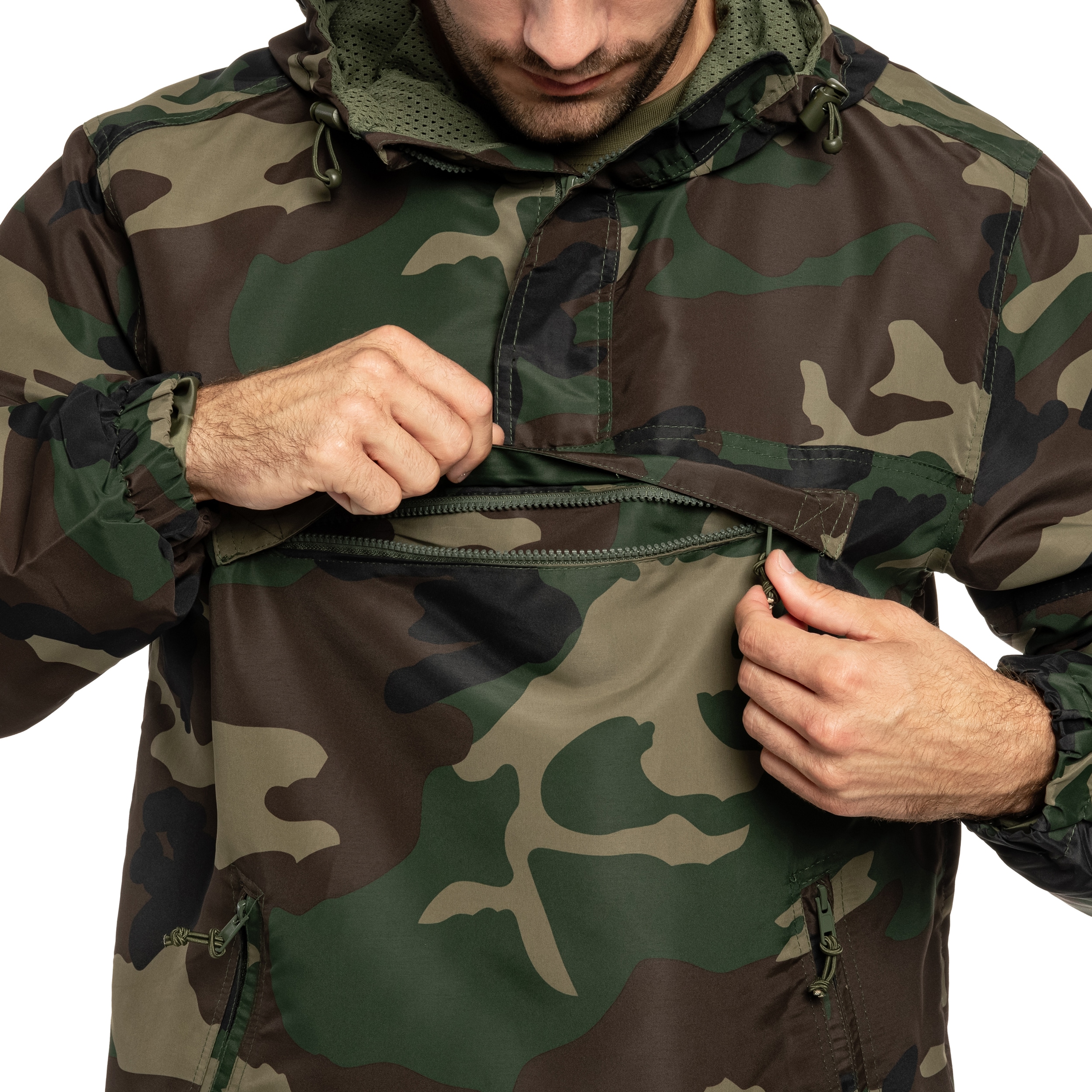 Veste Summer Windbreaker Brandit - Woodland