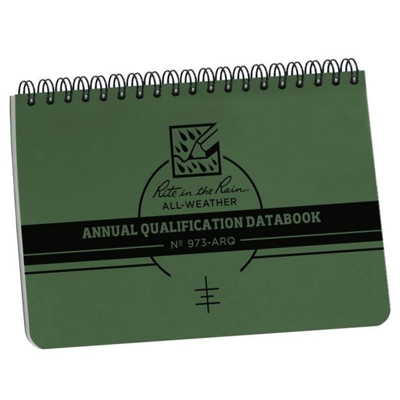 Carnet de tir étanche Annual Qualification Databook 973-ARQ Rite in the Rain 