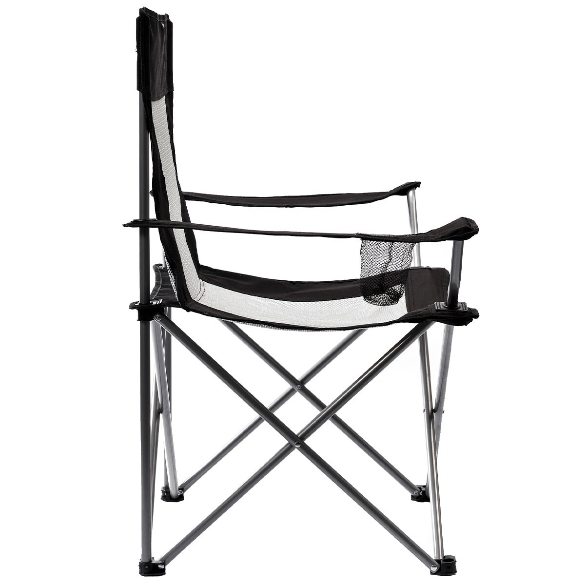 Chaise touristique pliable Tripper Meteor - Black