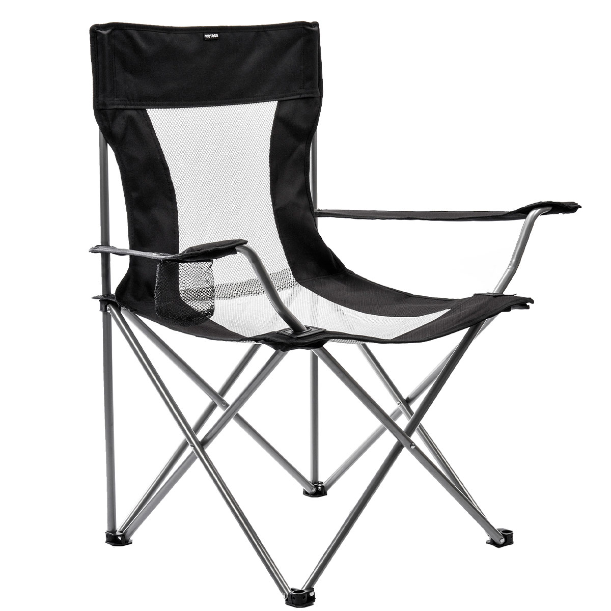 Chaise touristique pliable Tripper Meteor - Black