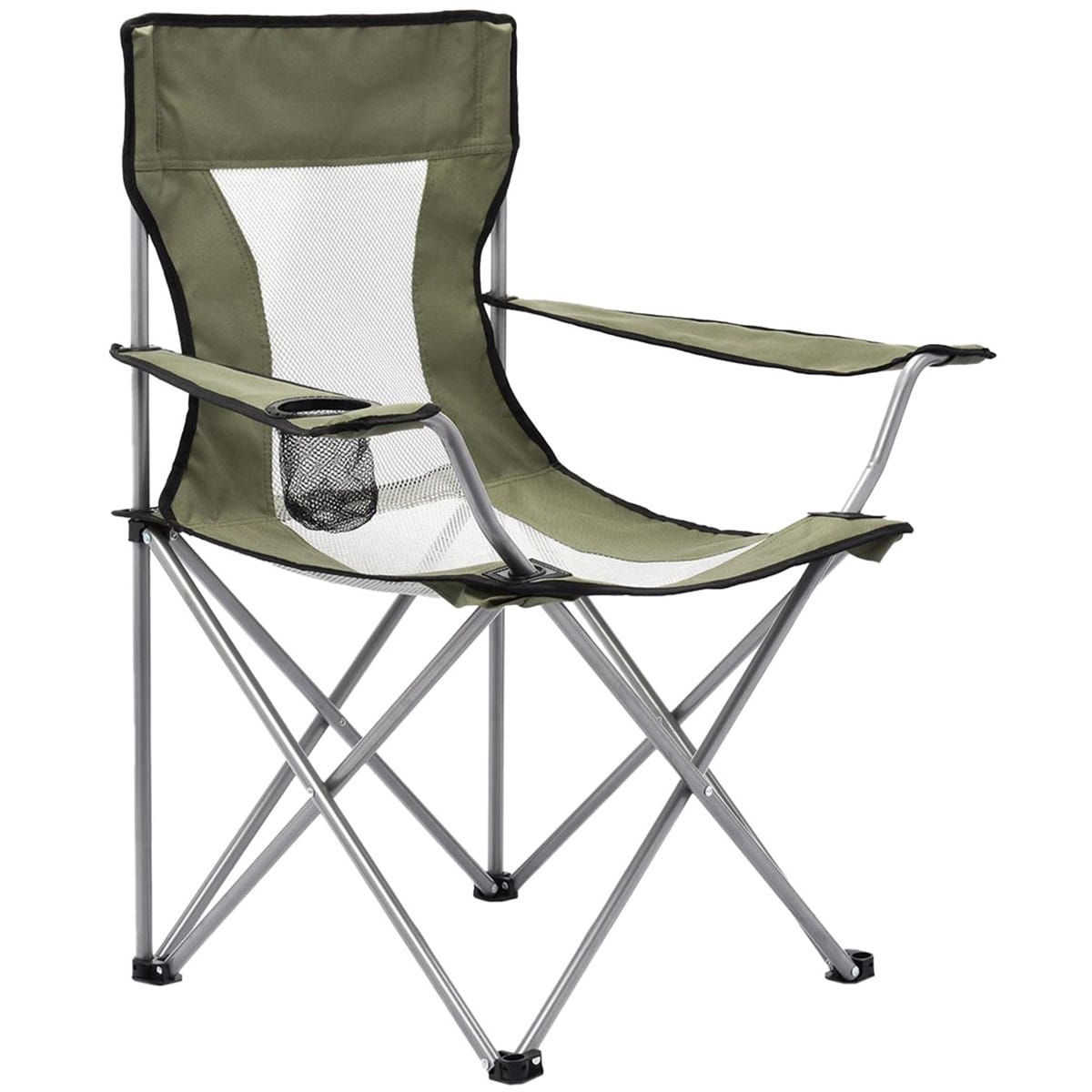 Chaise touristique pliable Tripper Meteor - Olive