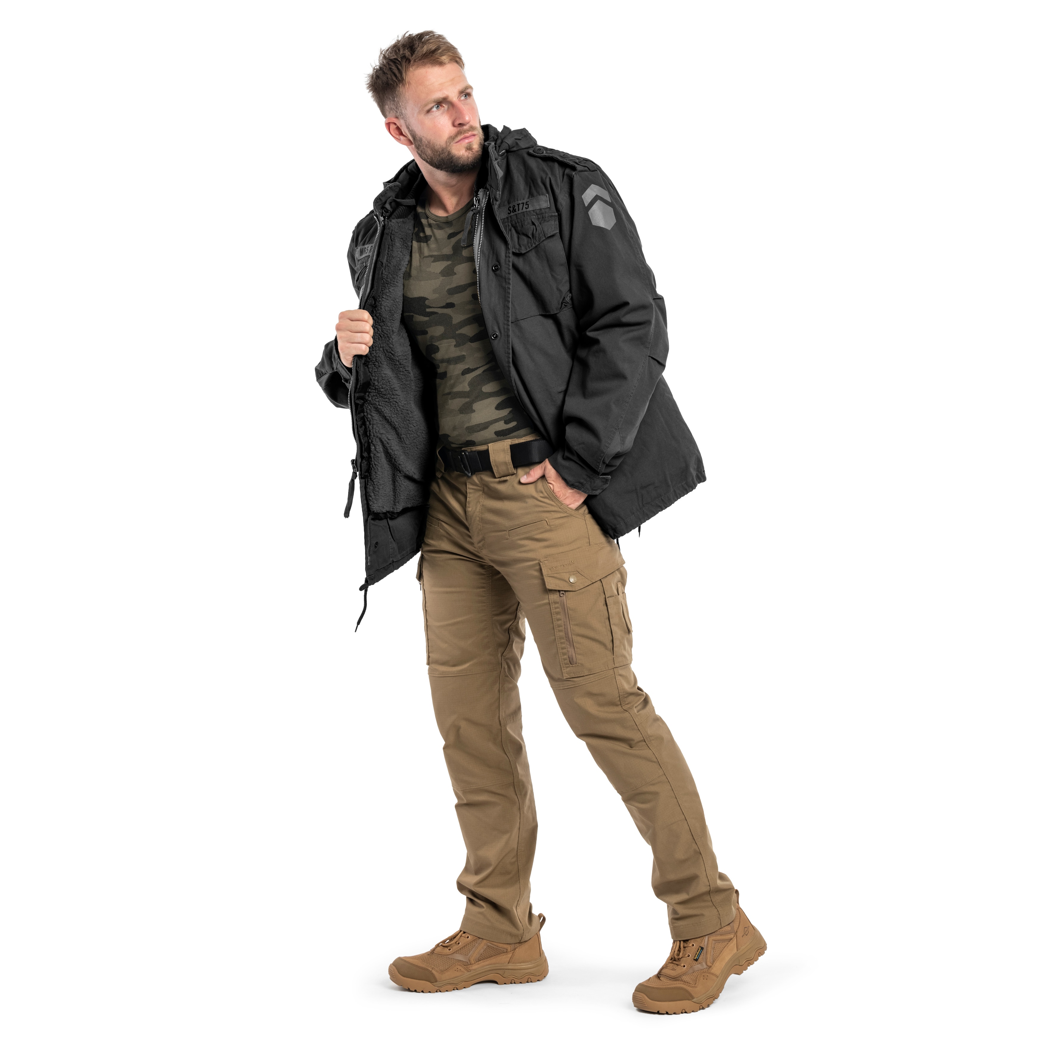 Veste M65 Giant Regiment Surplus - Black