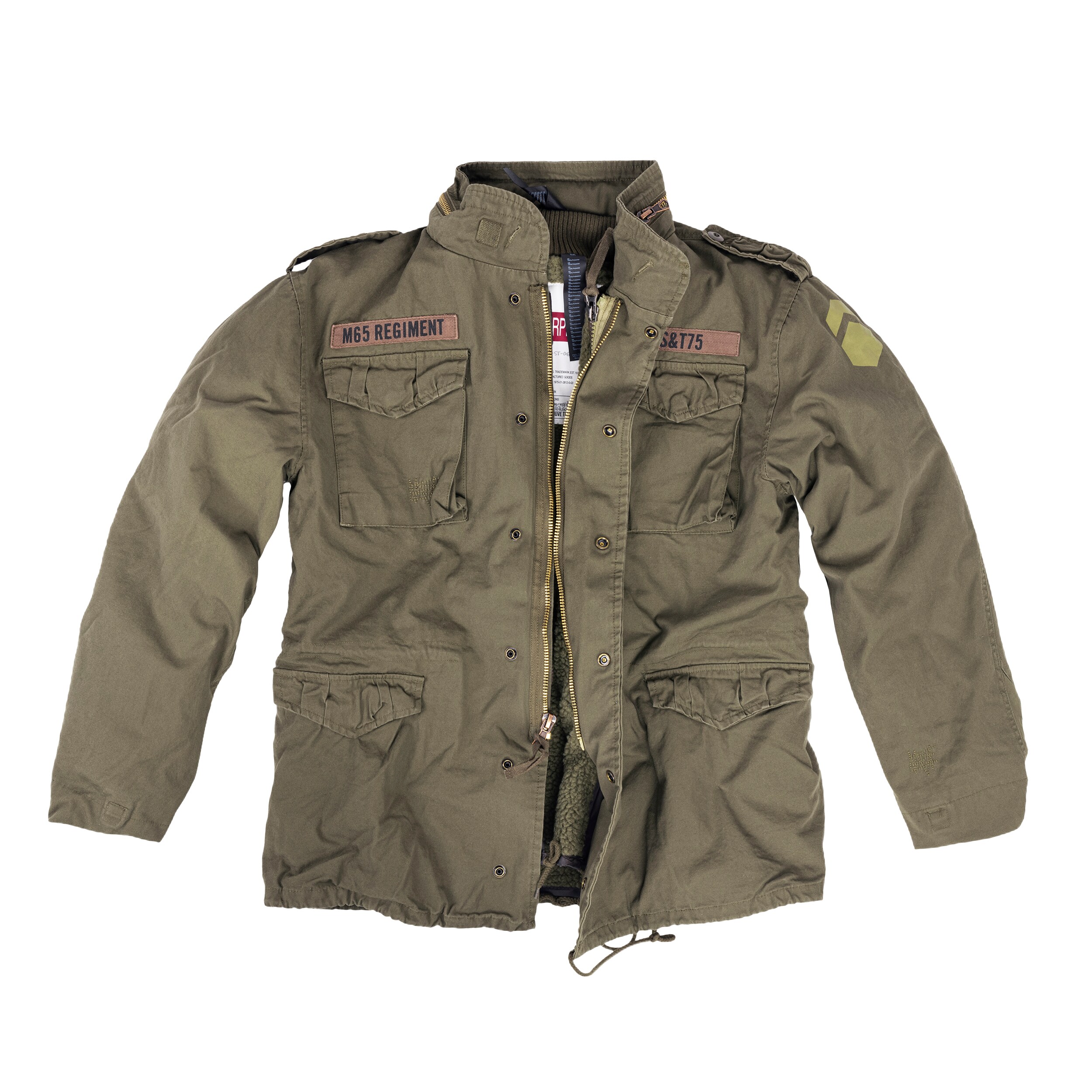 Veste Militaire US M-65 WAC Femme - Taille S, Personnalisée Unique