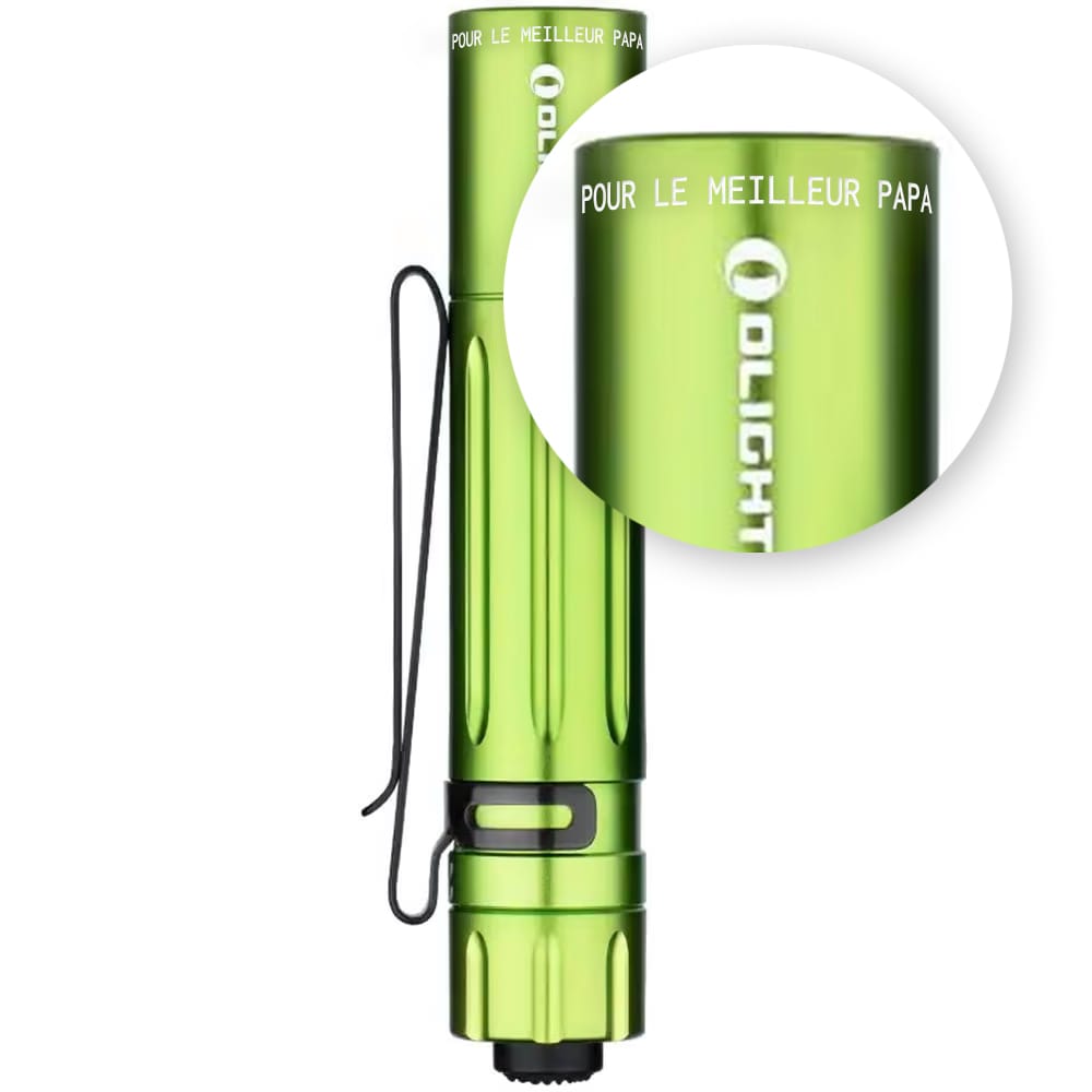 Lampe de poche I5R EOS 350 lumens Olight - Neon Green 