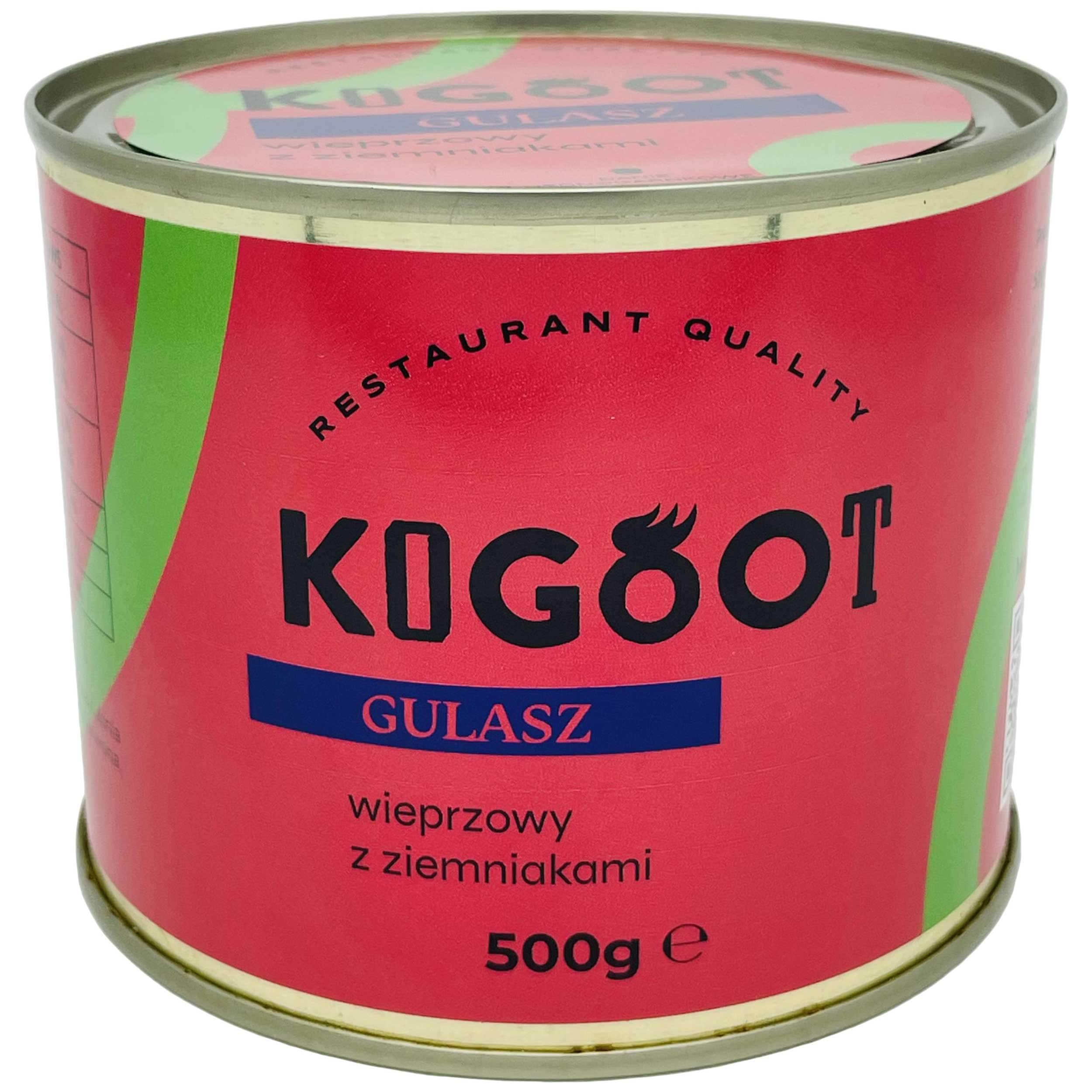 Aliments en conserve - Ragoût de porc avec pommes de terre 500 g Kogoot 