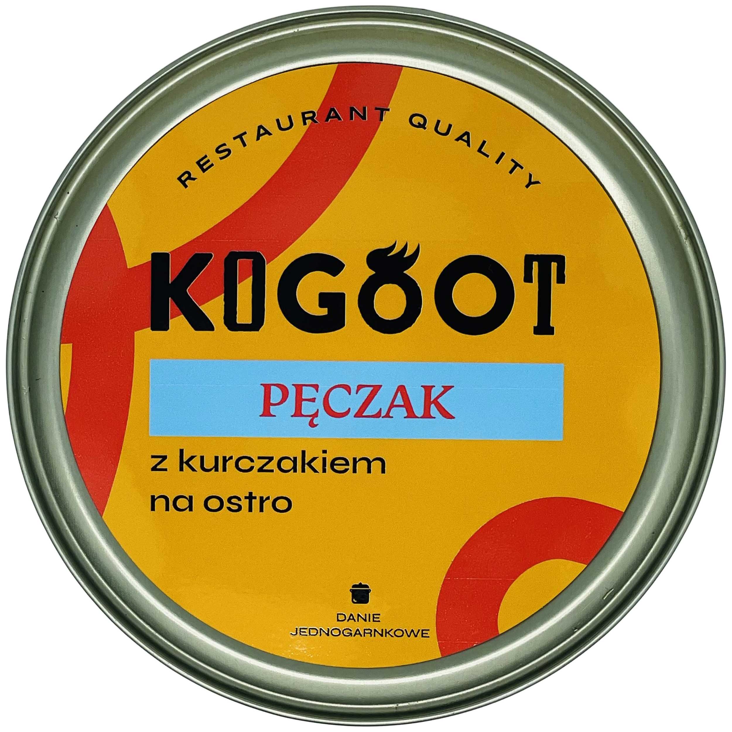 Aliments en conserve - Orge au poulet épicé 500 g Kogoot 