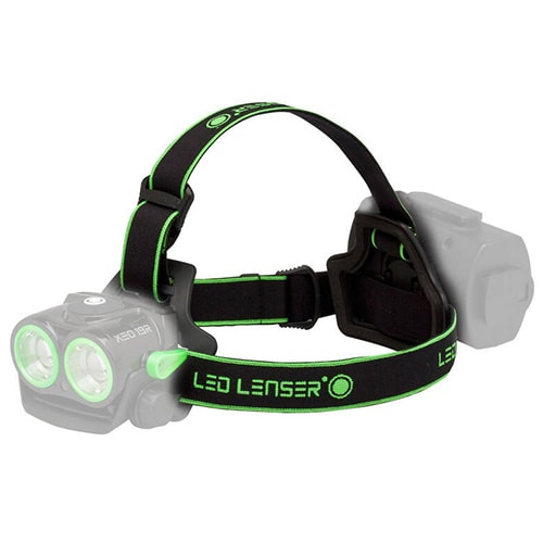 Serre-tête pour lampes frontales XEO19R-RG Ledlenser - Black/Green