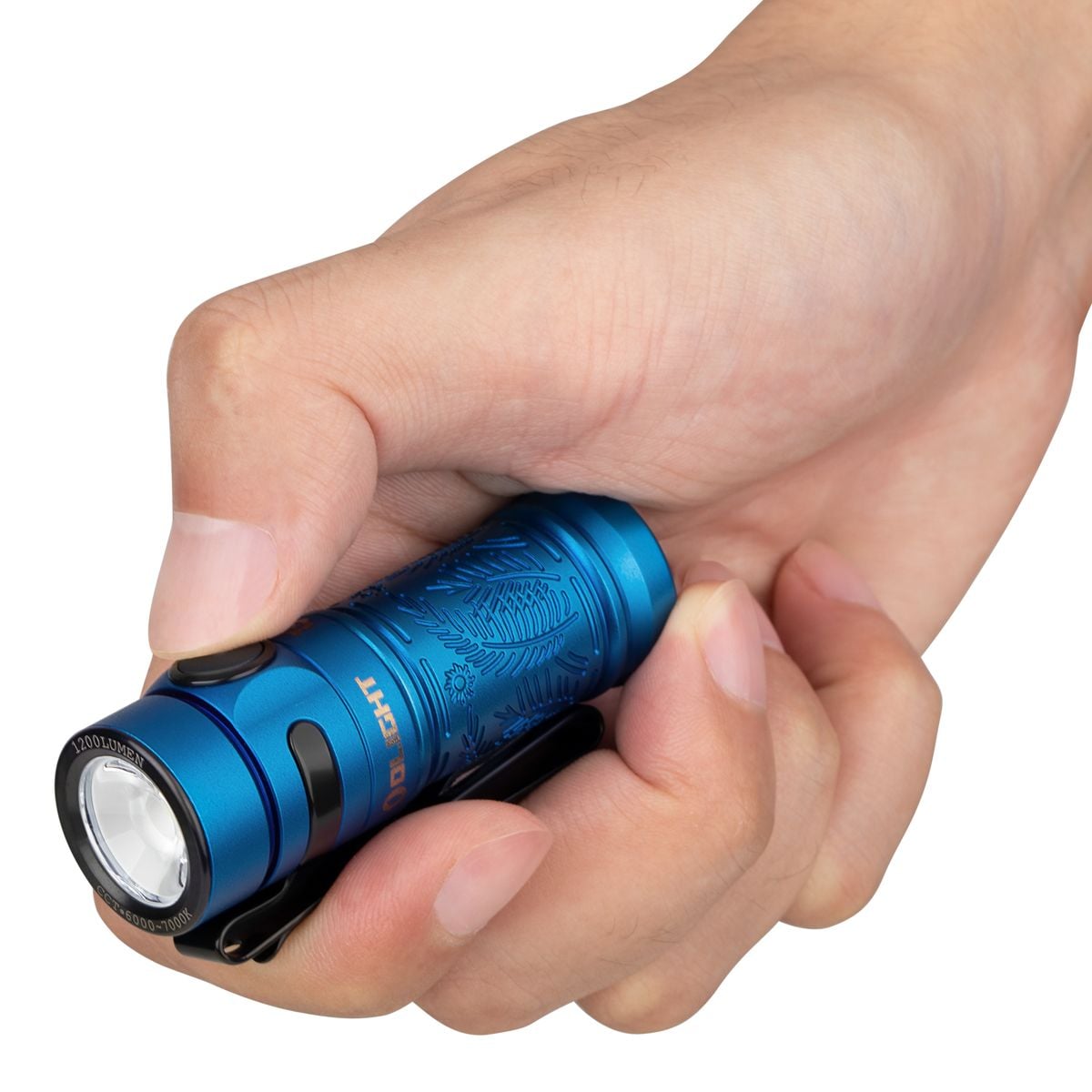 Lampe de poche rechargeable Baton 3 Limited Premium Edition Summer 1200 lumens Olight