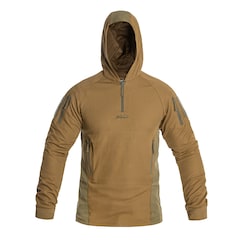 Sweatshirt Range Hoodie TopCool Helikon - Coyote/Adaptive Green