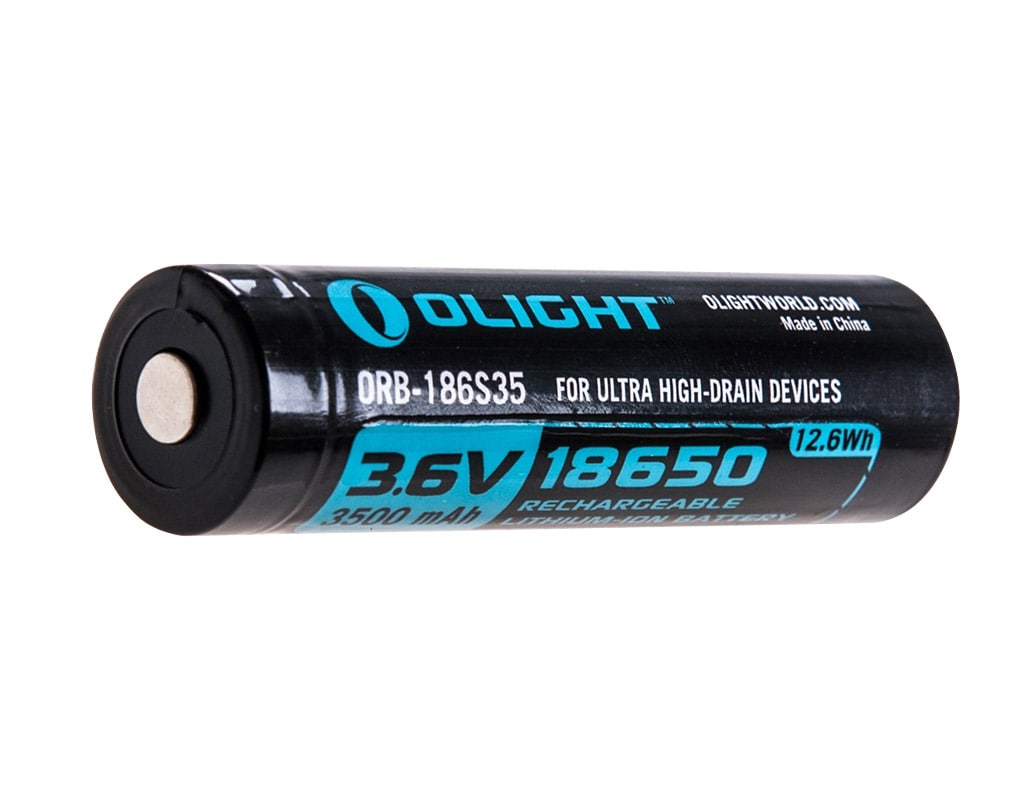 Batterie 3,6V 18650 3500 mAh HDC Olight 