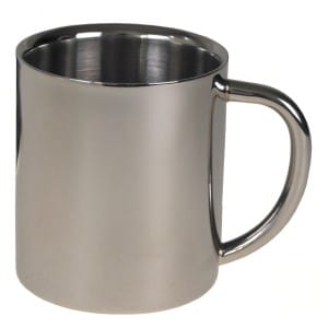 Tasse en acier à double paroi 0,25 L MFH