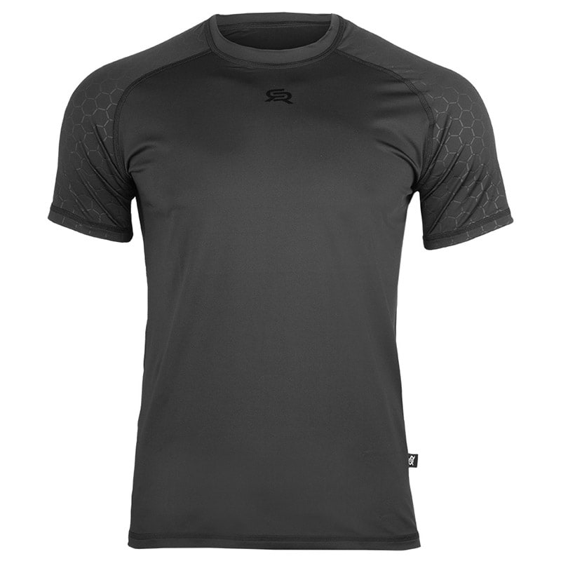 T-shirt thermoactif Stone Rough Radical - Black