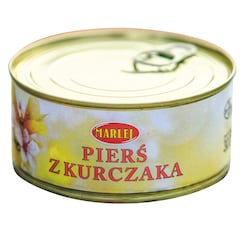 Aliments en conserve - blanc de poulet en morceaux 300g Marlej