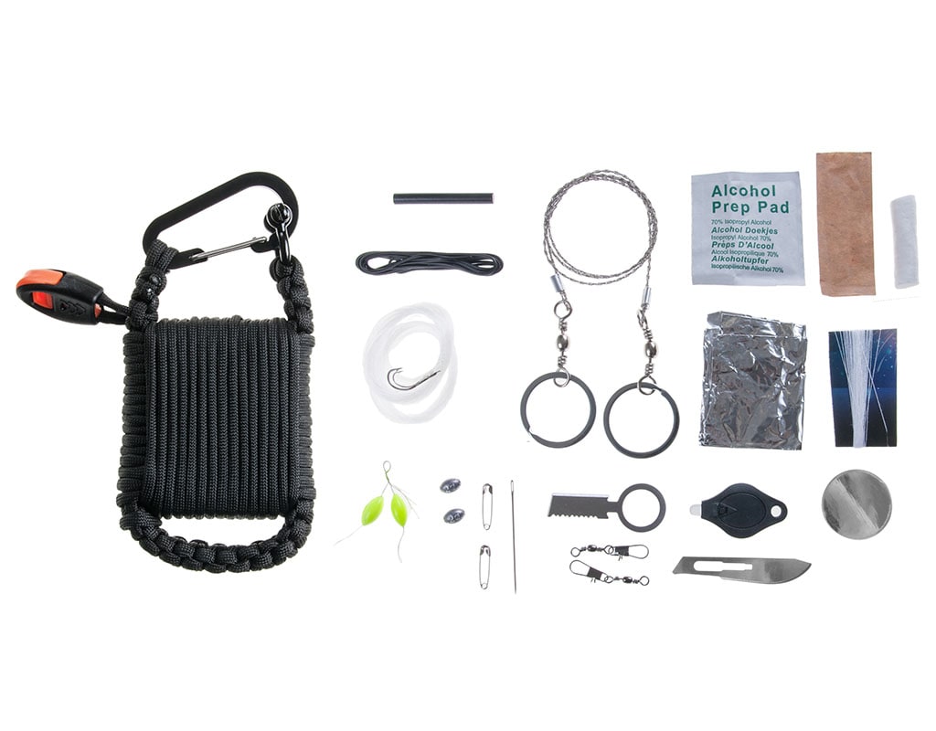 Set de survie Paracord Badger Outdoor 