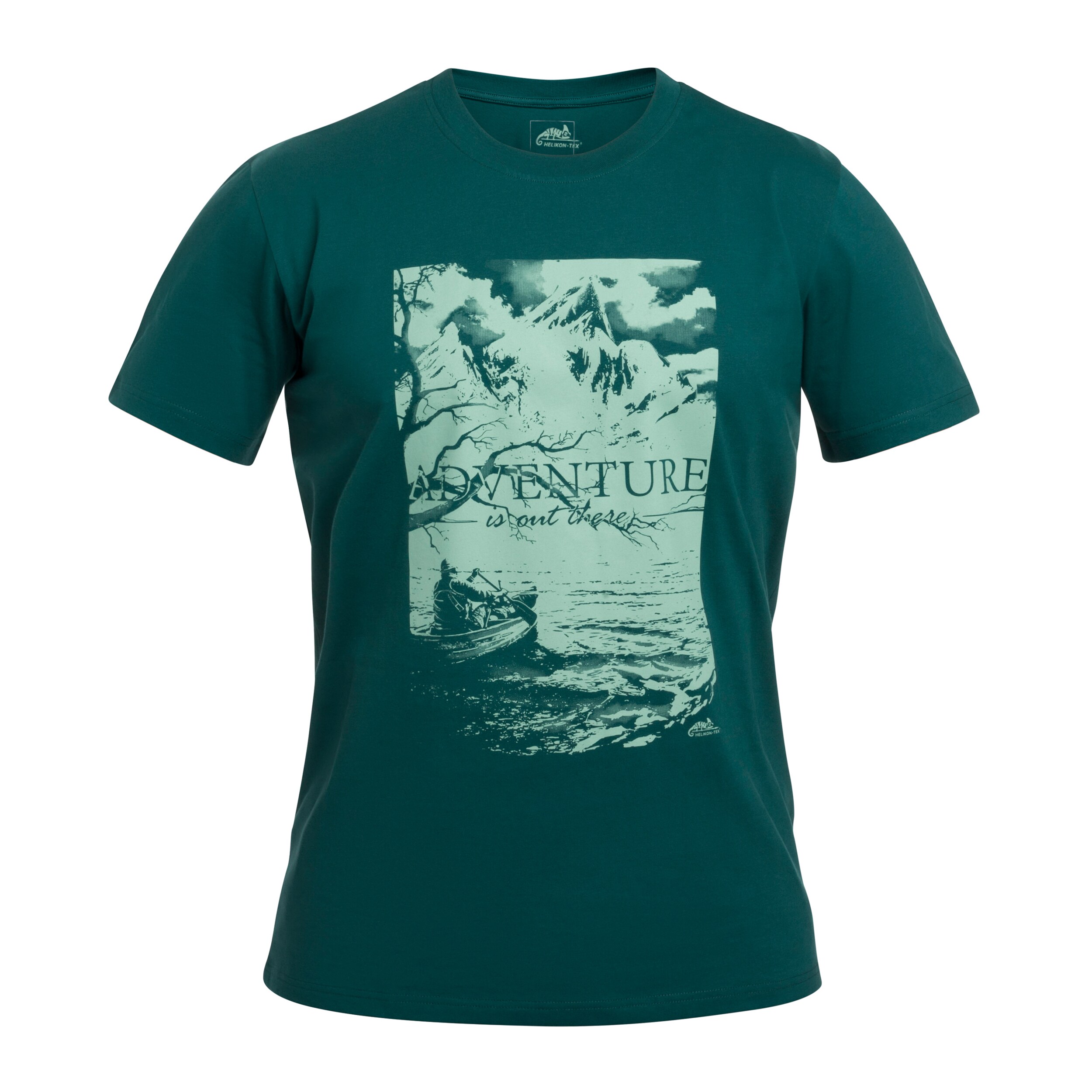 T-shirt Adventure is out there Helikon - Dark Azure