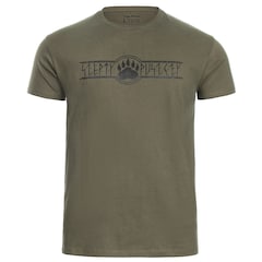 T-Shirt "Szepty Puszczy" TigerWood - Green