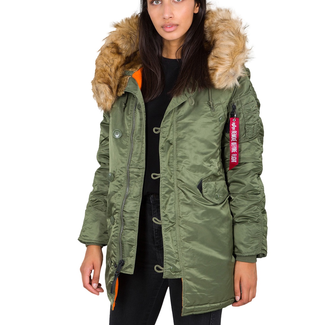 Veste pour femmes N3B VF 59 Alpha Industries - Sage Green