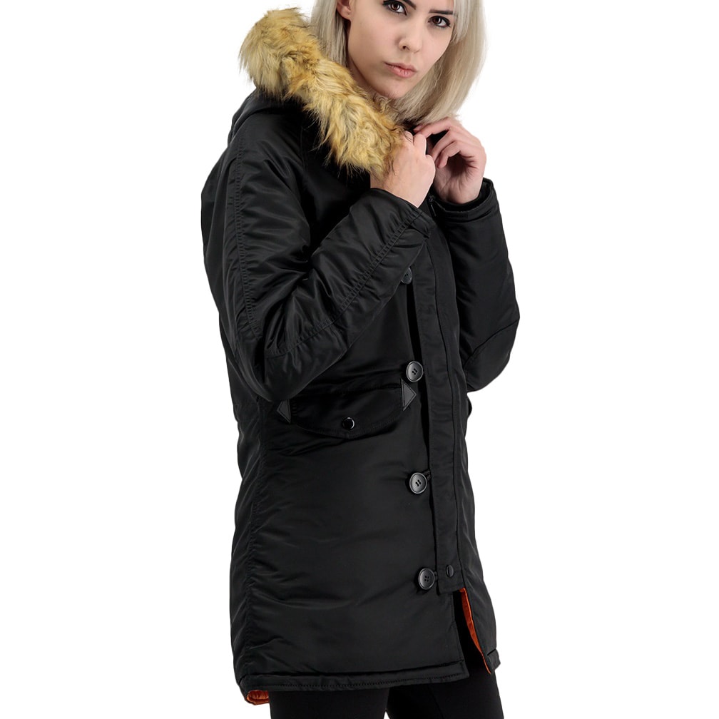 Veste pour femmes N3B VF 59 Alpha Industries - Black