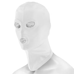 Cagoule avec 3 trous pour les yeux et la bouche Polandex - White