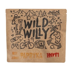 Viande de bœuf séchée Beef Jerky Paprika Hot 100 g Wild Willy