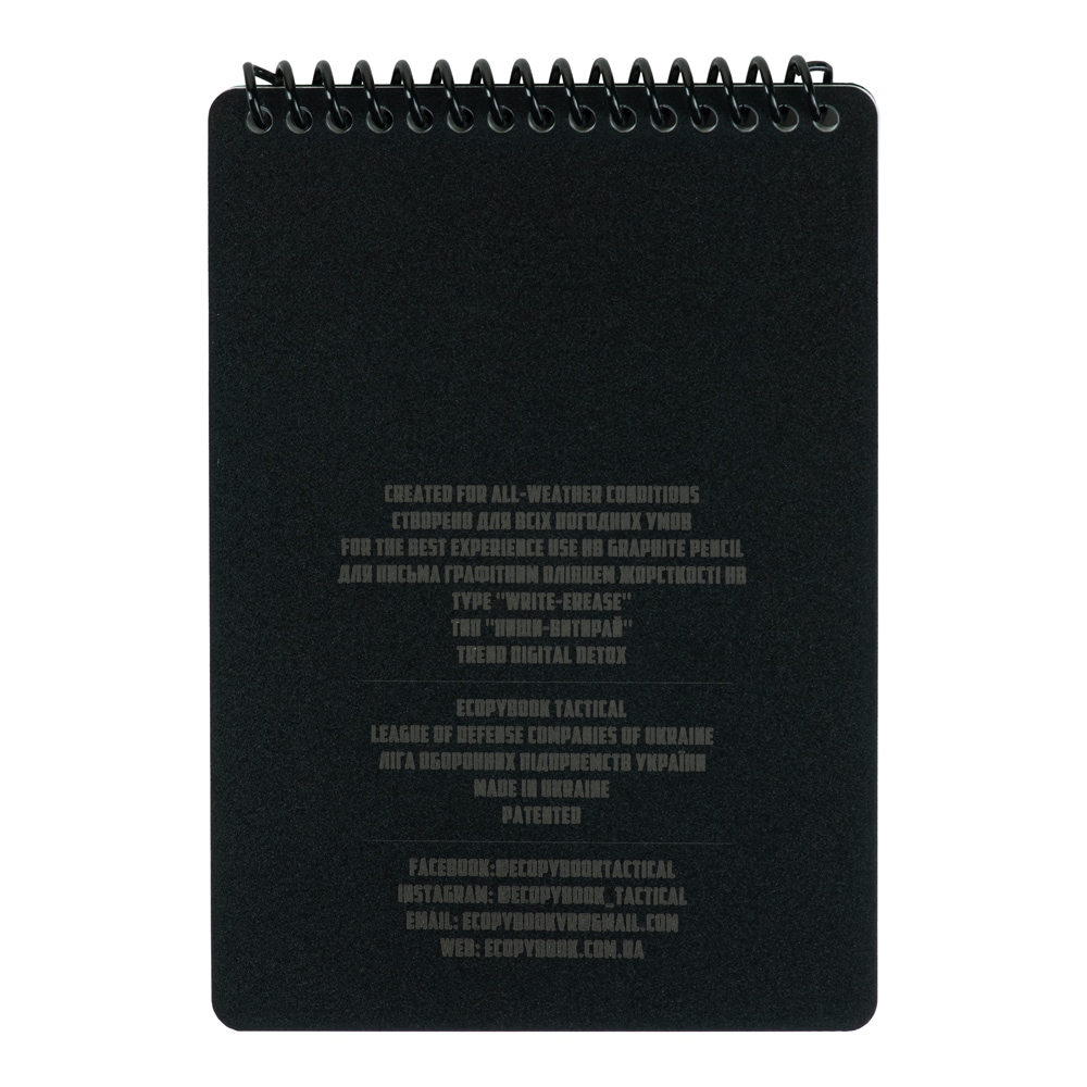 Bloc-notes étanche A6 Ecopybook Tactical M-Tac 